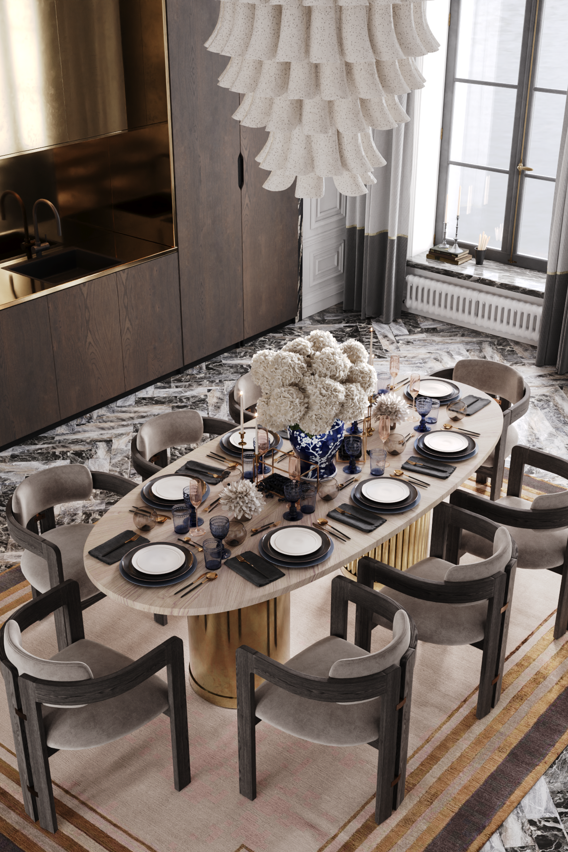 Интерьер французской квартиры