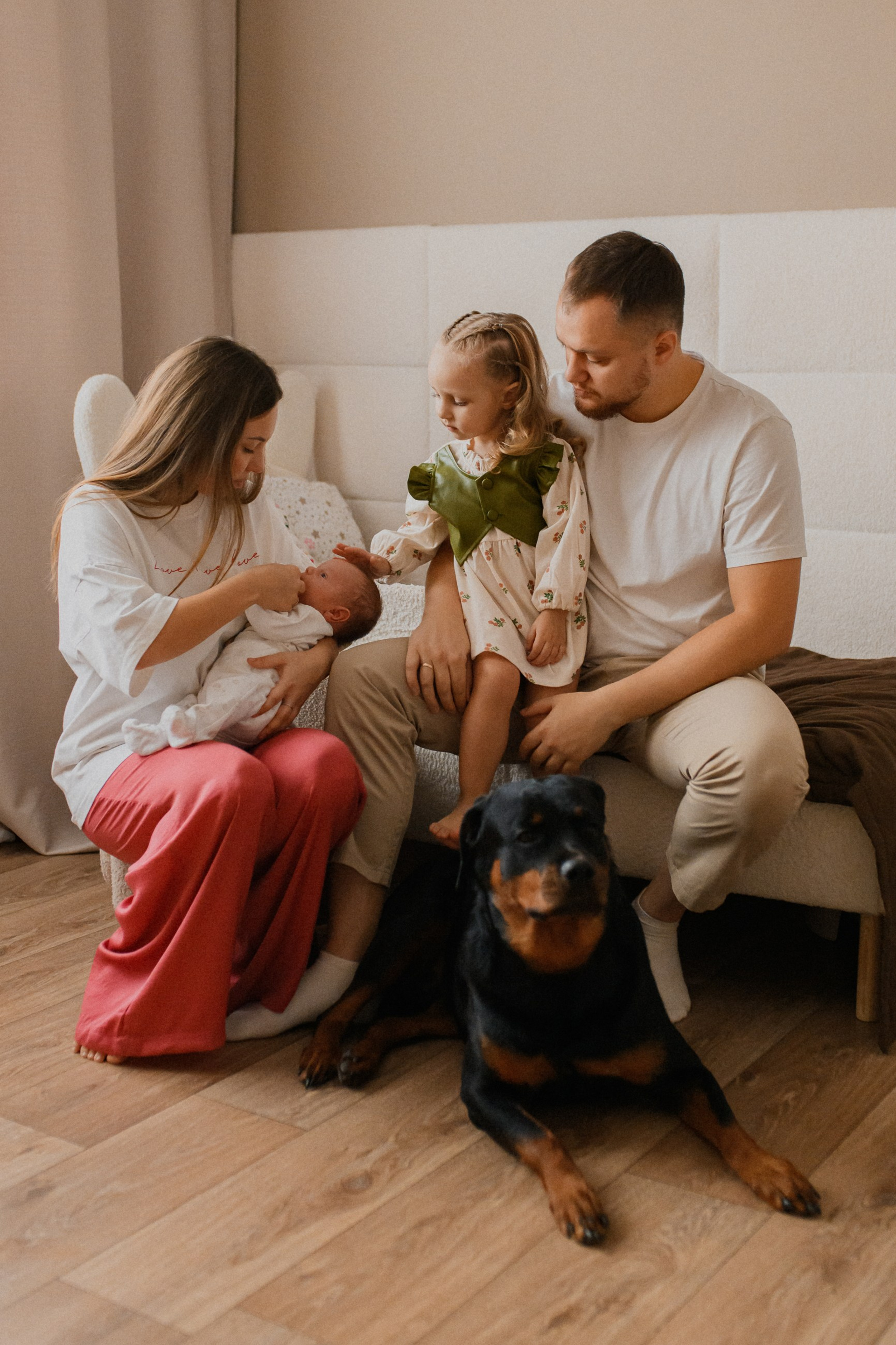 Семья Димы и Саши