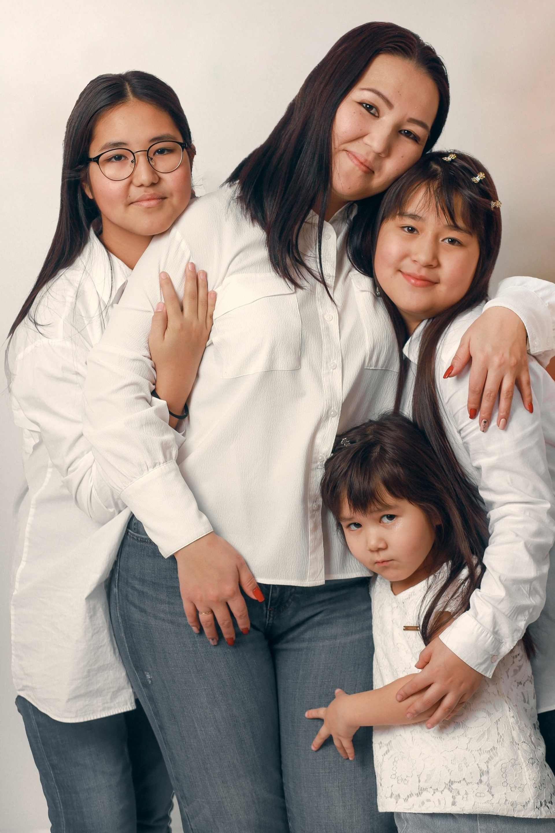 Аида и дочки. Саблино 2022