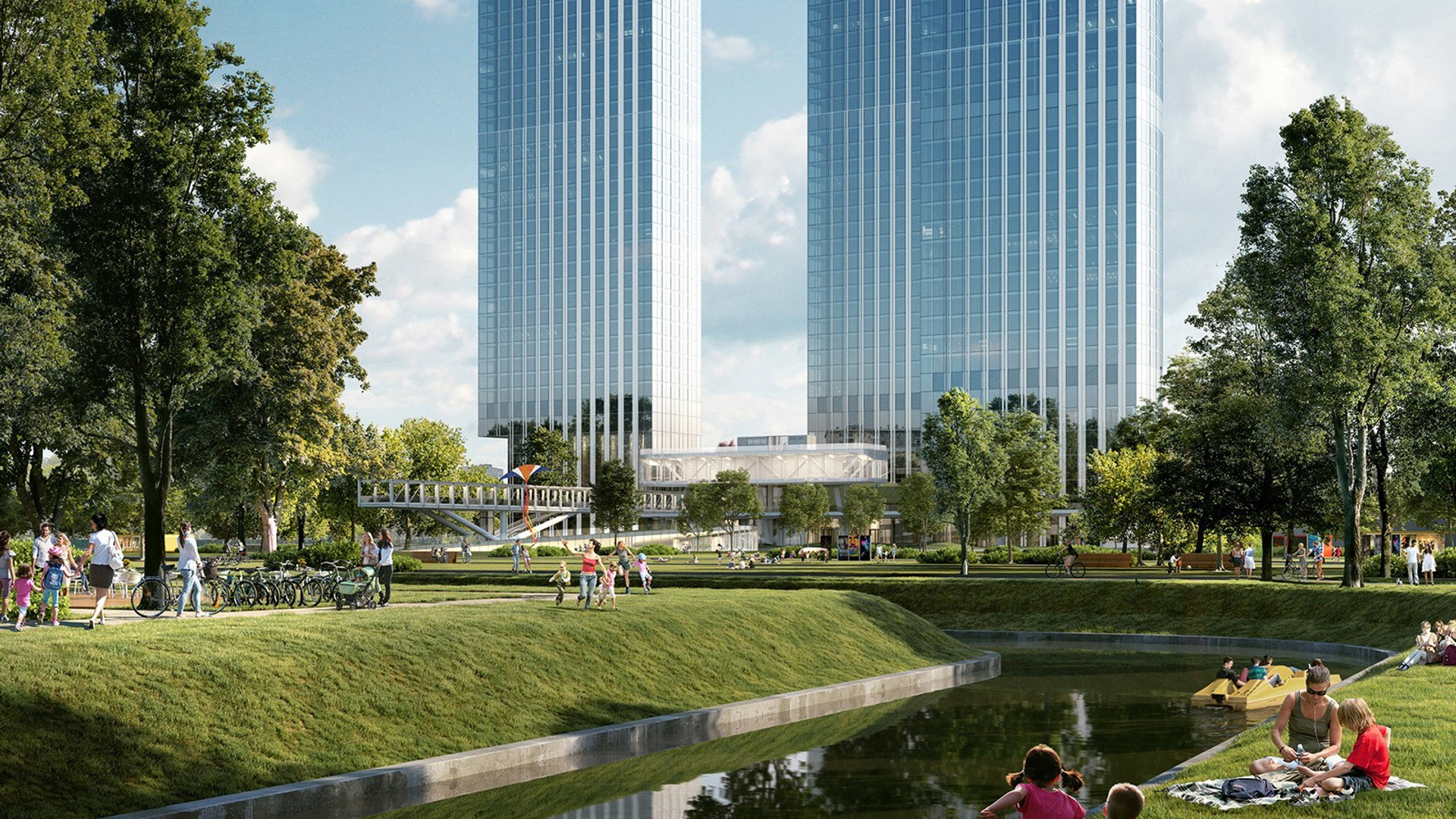 Съёмка видовых квартир Capital Towers в&nbsp;Москве