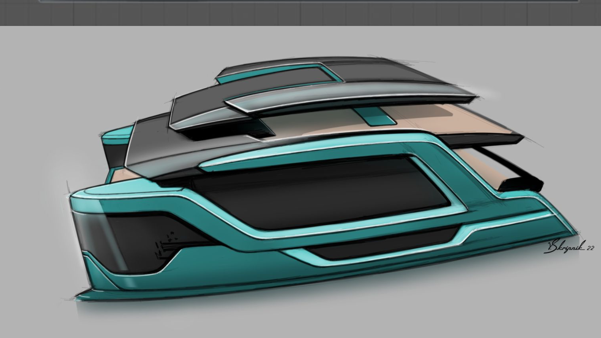 Catamaran project of 25 meters