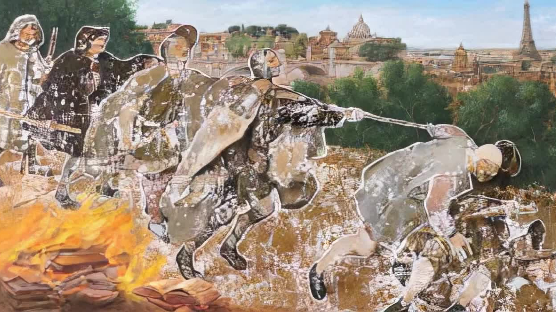 «Большая любовь к Петербургу»: анимации картин для персональной выставки Никаса Сафронова. Главная