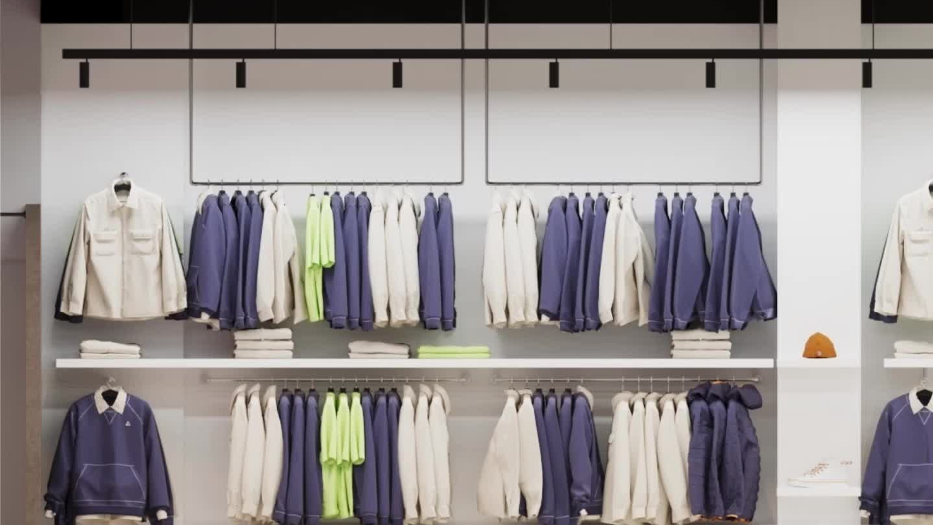 Магазин одежды «UBA». Мансур Гусейнов дизайнер интерьеров г. Махачкала