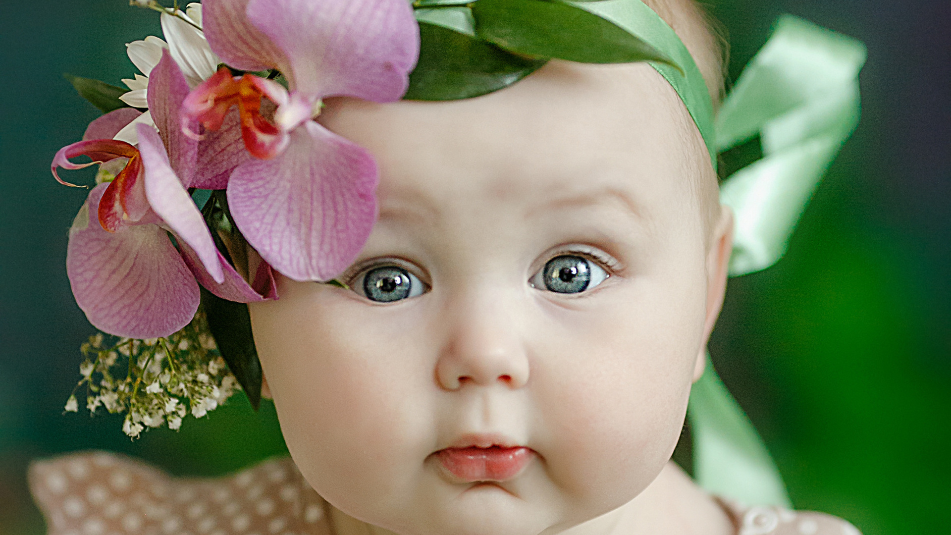 ДЕТИ. Фотопроект «Венок из живых цветов»