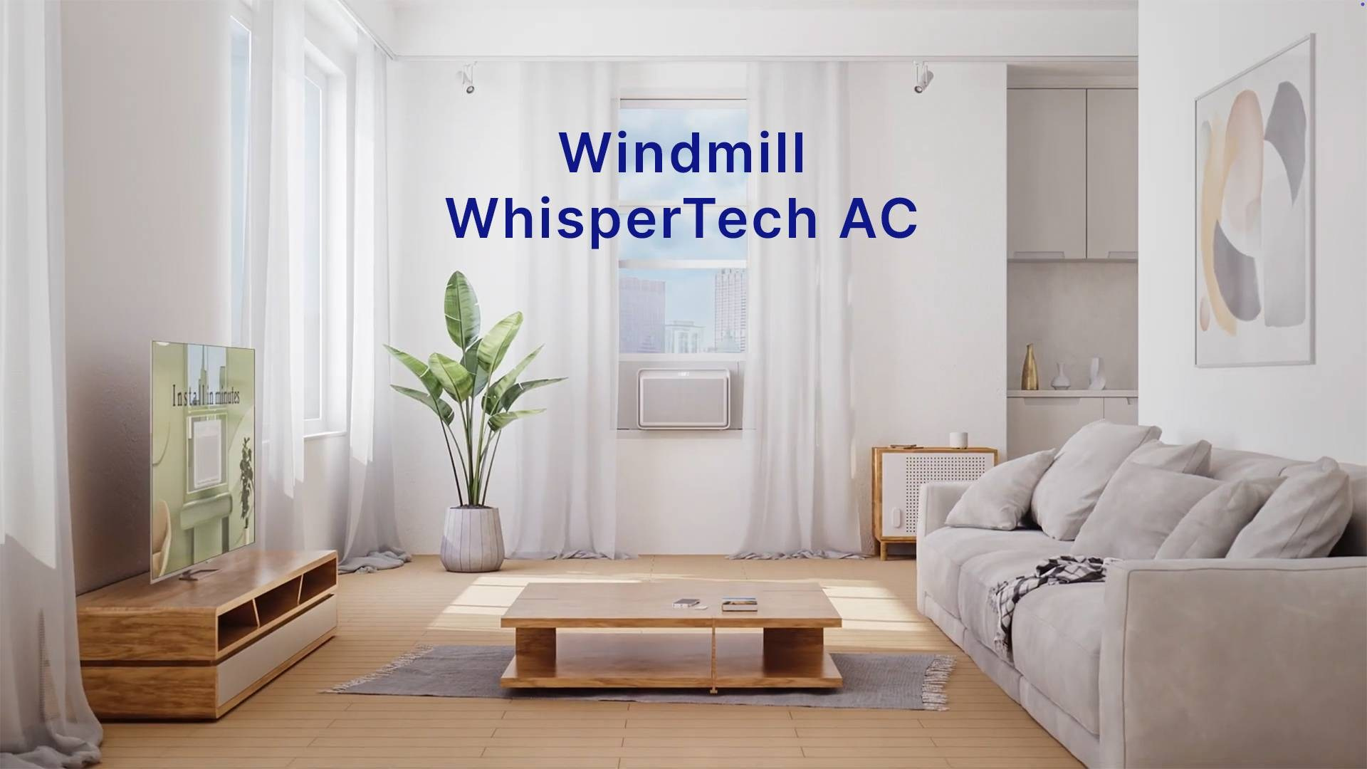 Windmill WhisperTech AC ｜ 3D product video