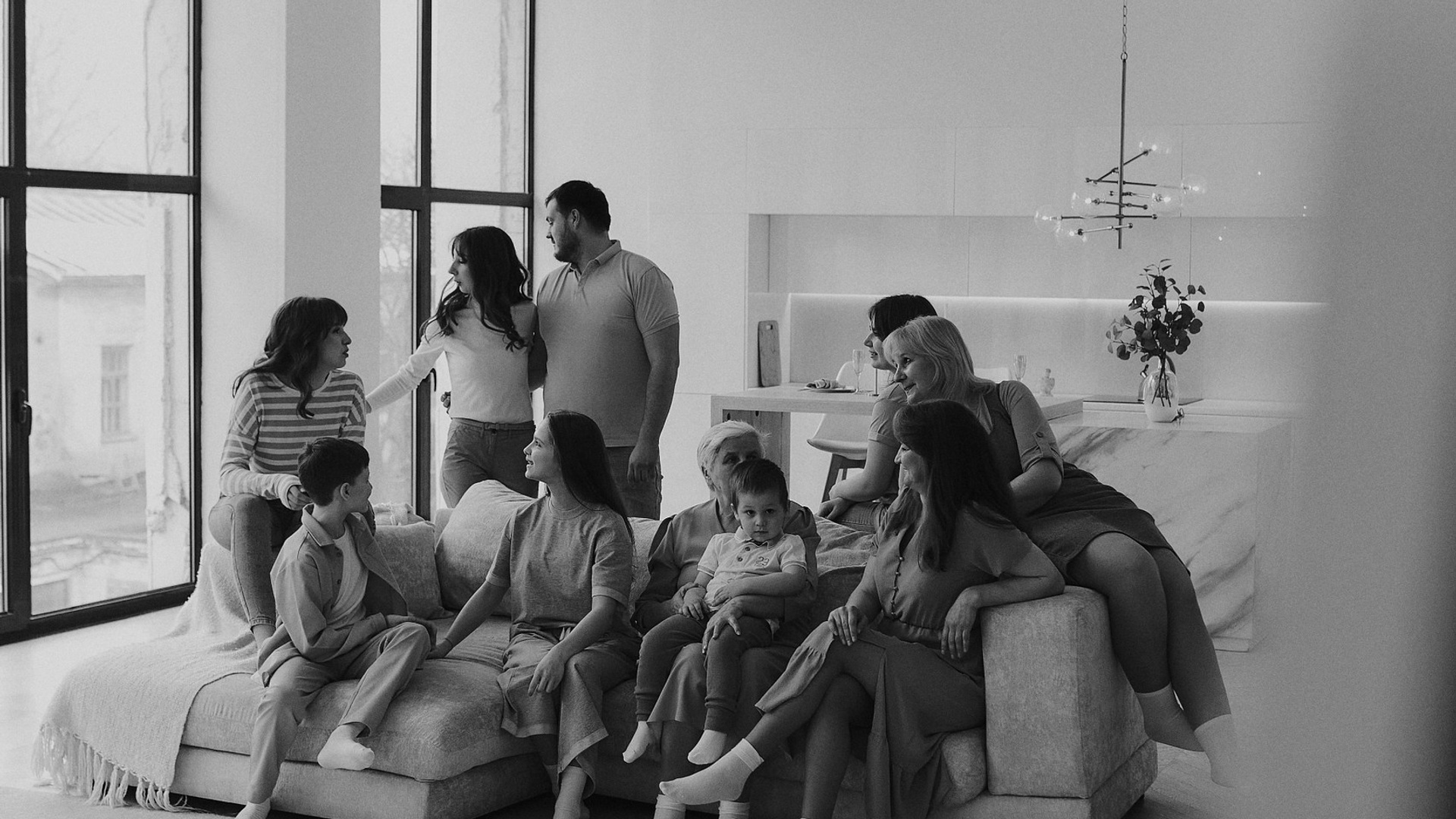 Большая семья