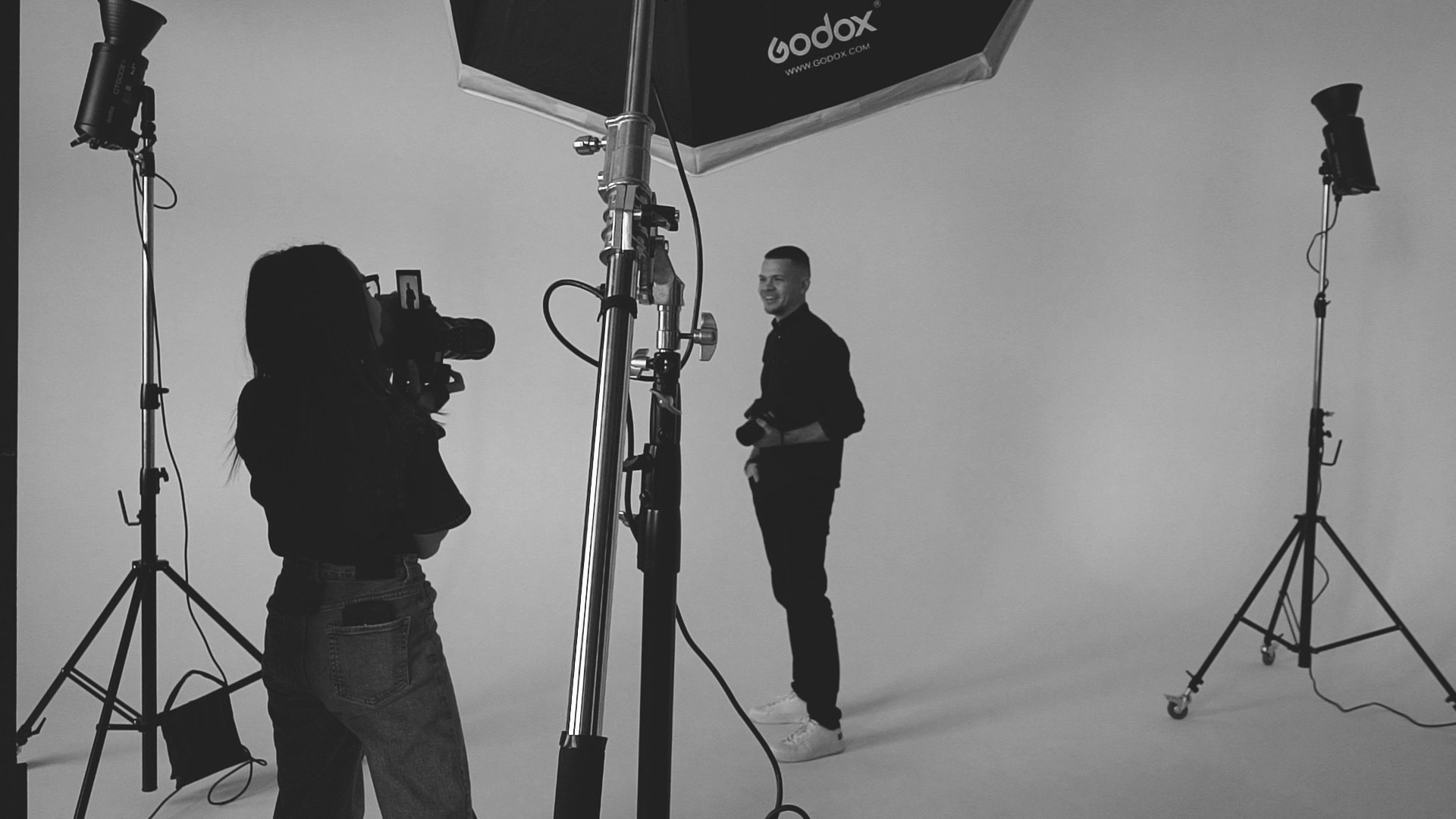 Backstage со съемок. Главная