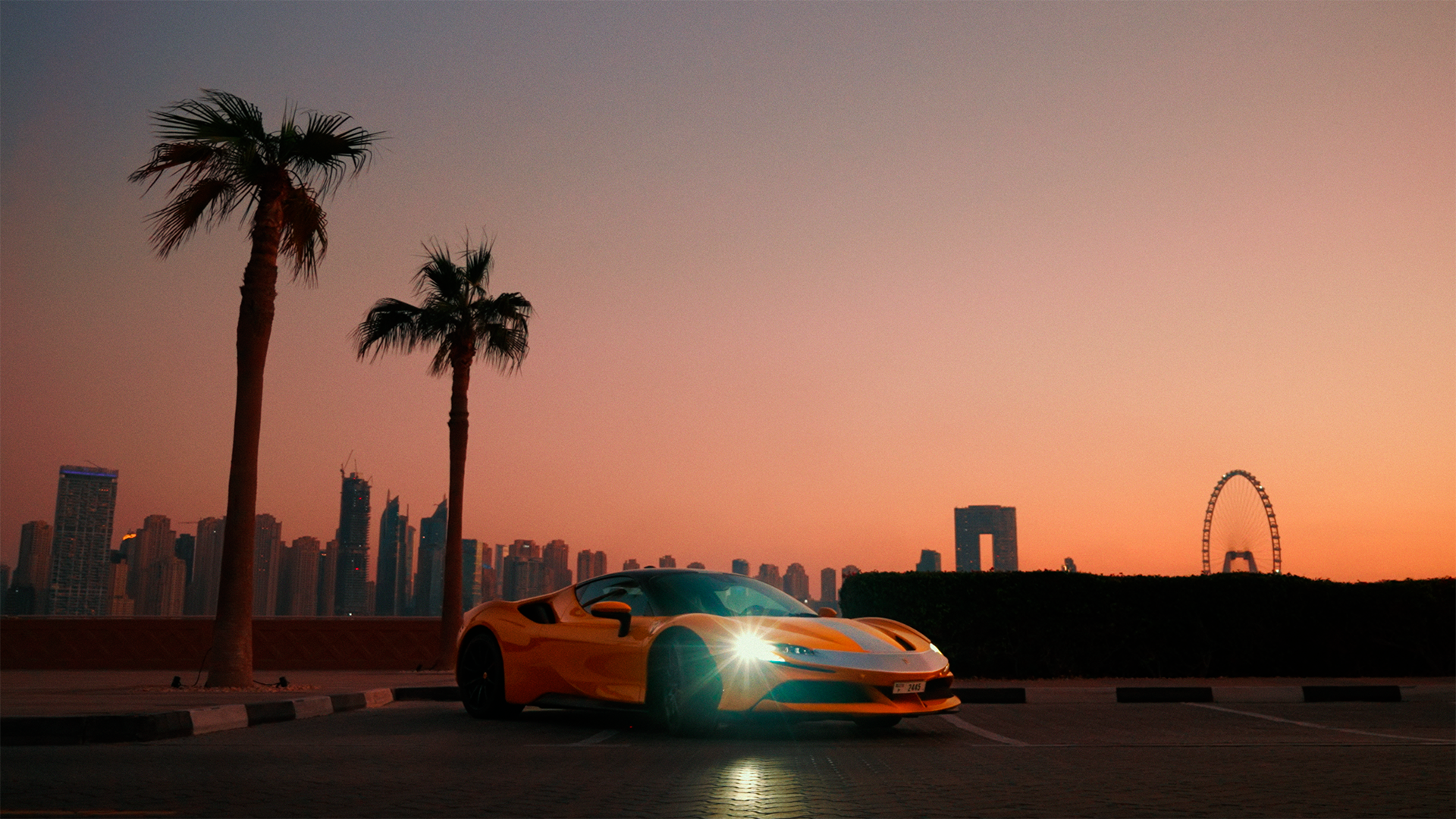 «FERRARI» — (fake) commercial