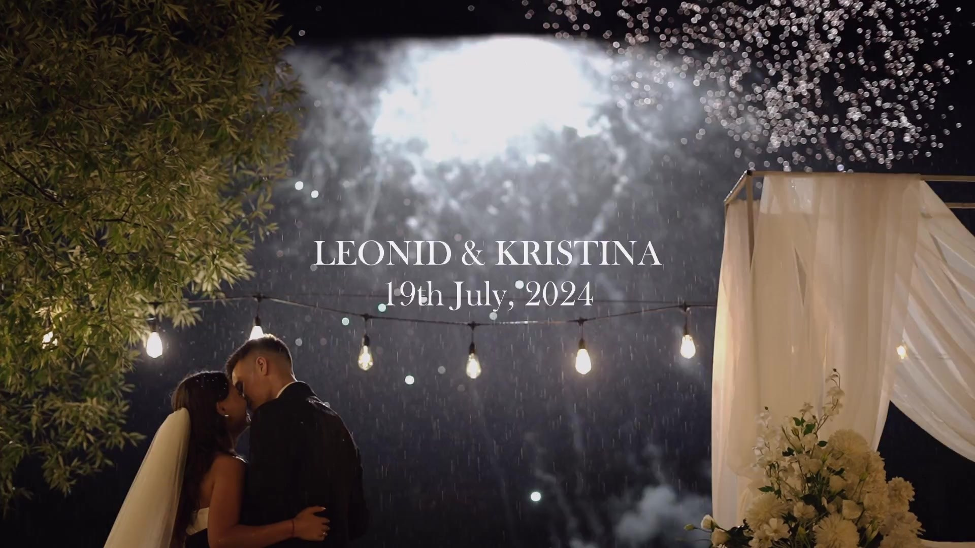 Кристина и Леонид. Свадебный видеограф Москва Николай Слободянюк
