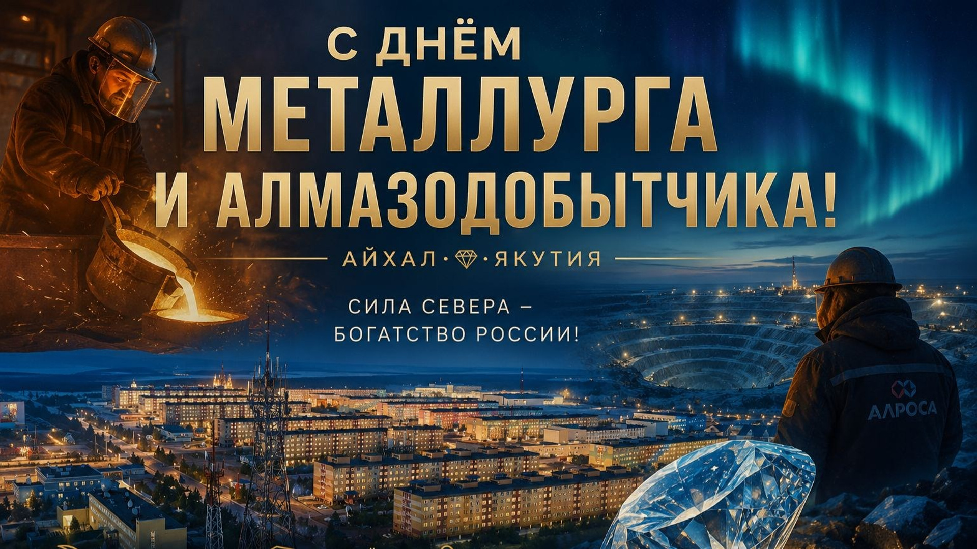 День города, День Алмазодобытчика, Айхал 2026