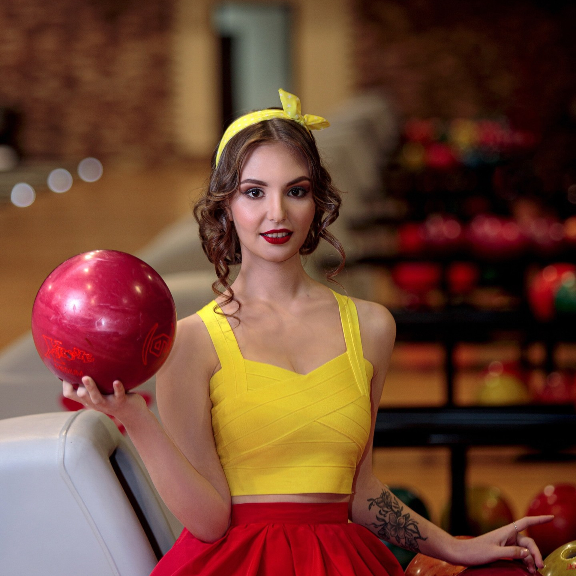 Съёмка в стиле Пин Ап