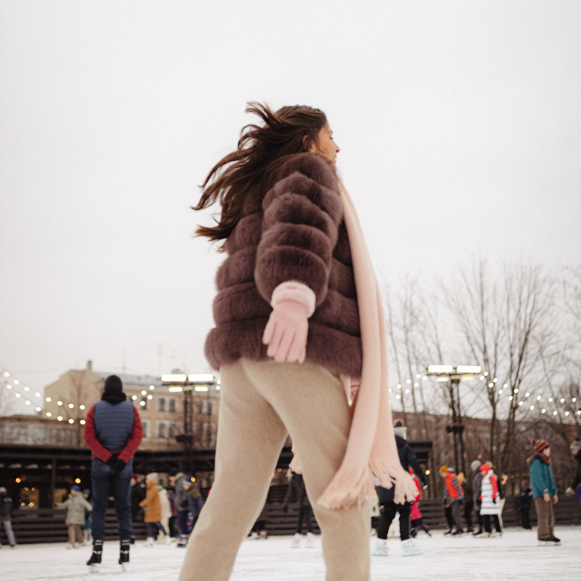 Идём кататься на коньках!. Фотограф Мария Сваридзе