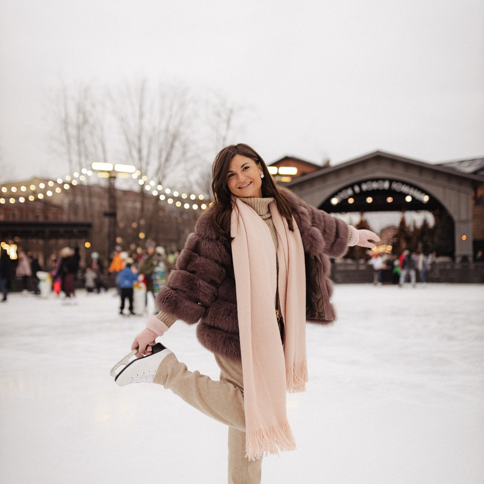 Идём кататься на коньках!. Фотограф Мария Сваридзе