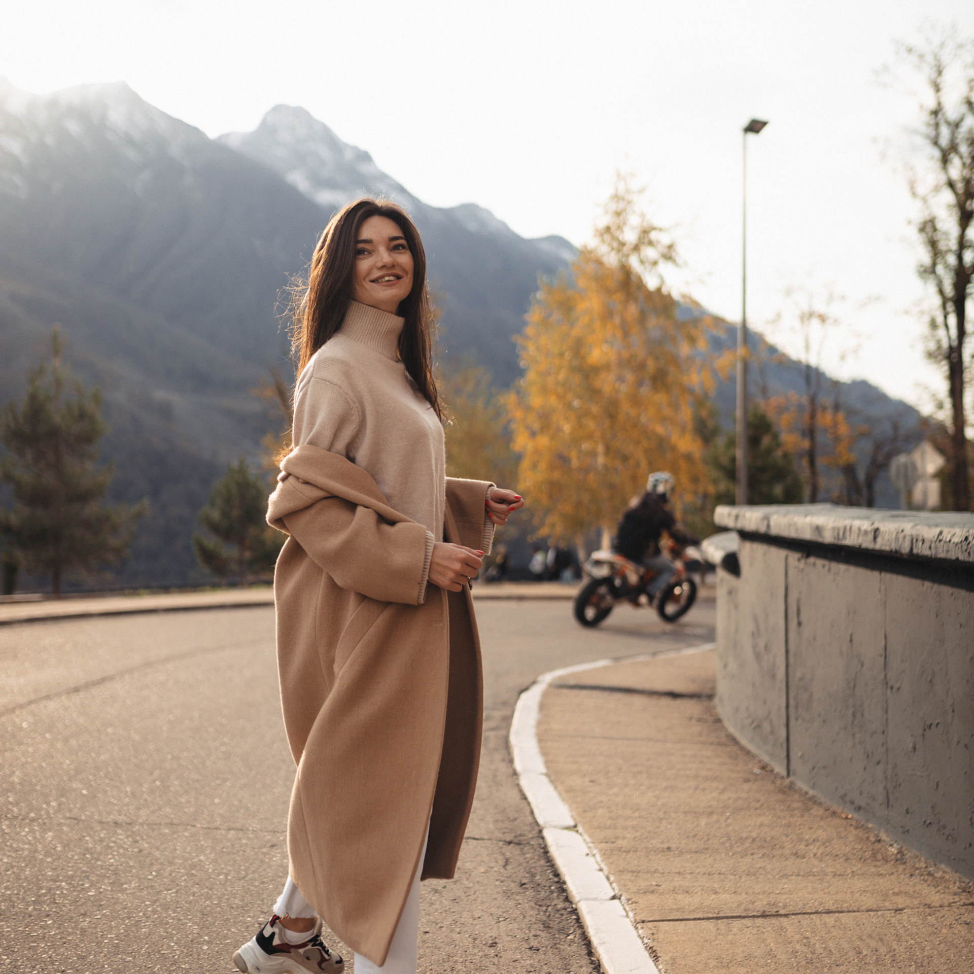 Женька в горах. Фотограф Мария Сваридзе