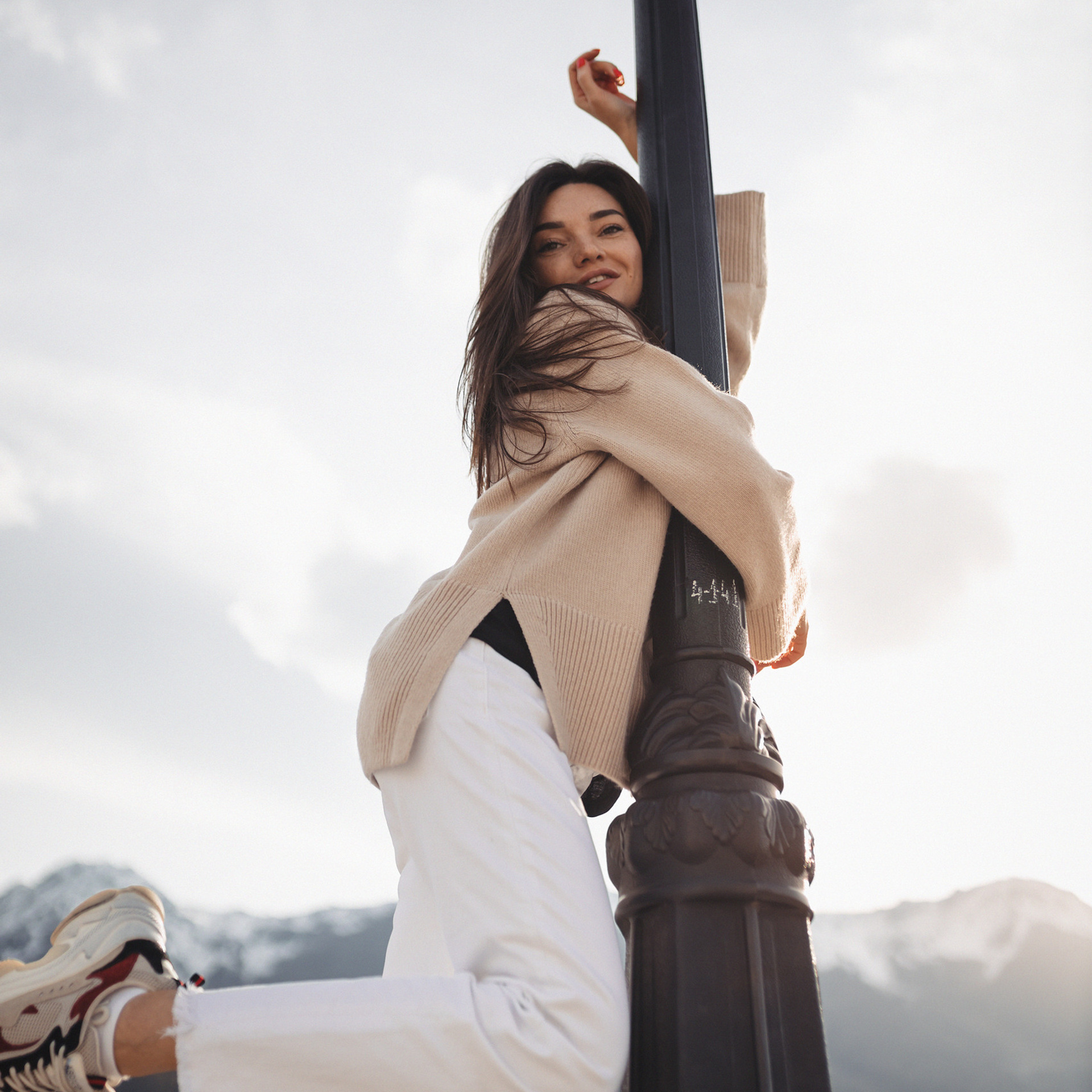 Женька в горах. Фотограф Мария Сваридзе