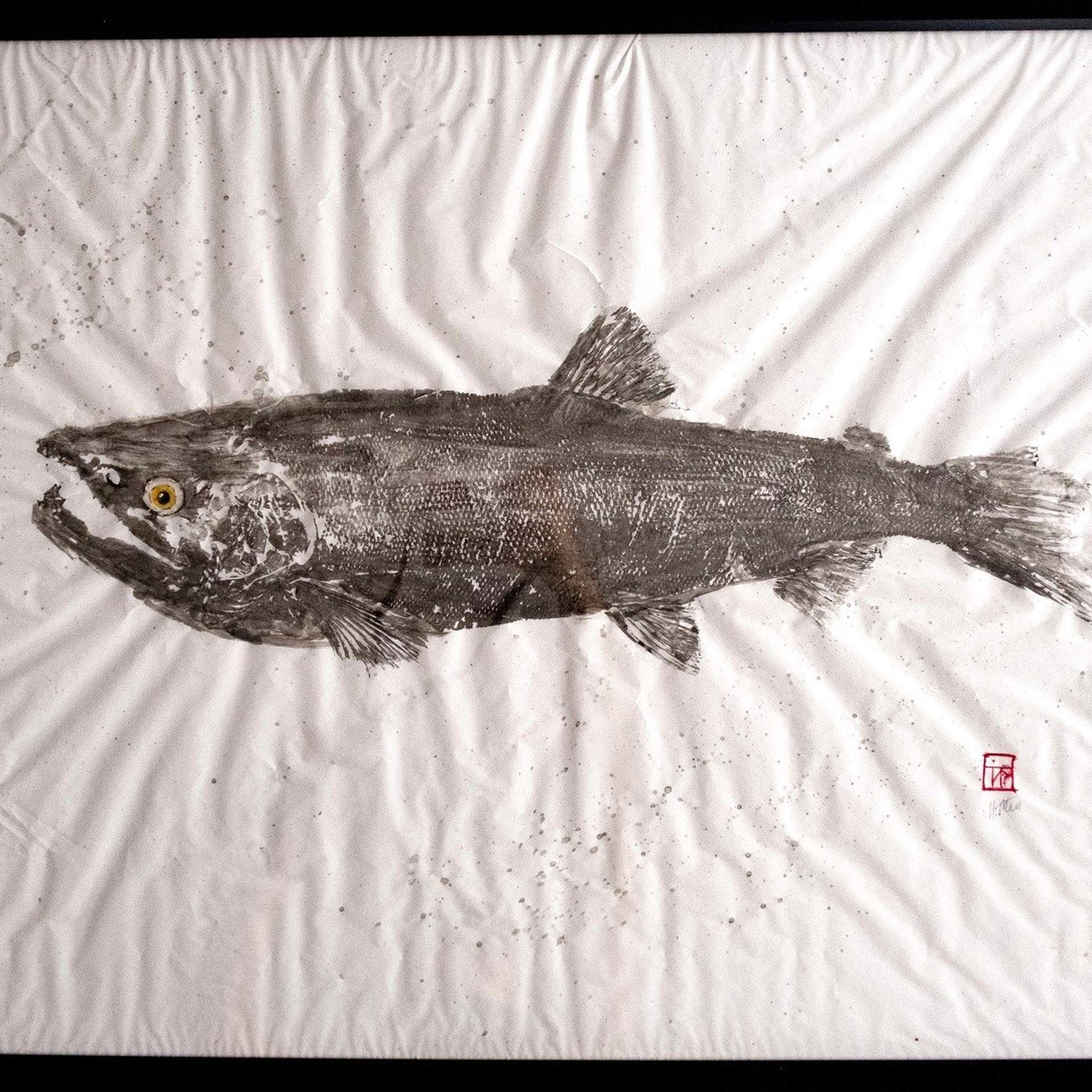 Гётаку сахалинской кеты. Художник, фотограф Ирина Тен