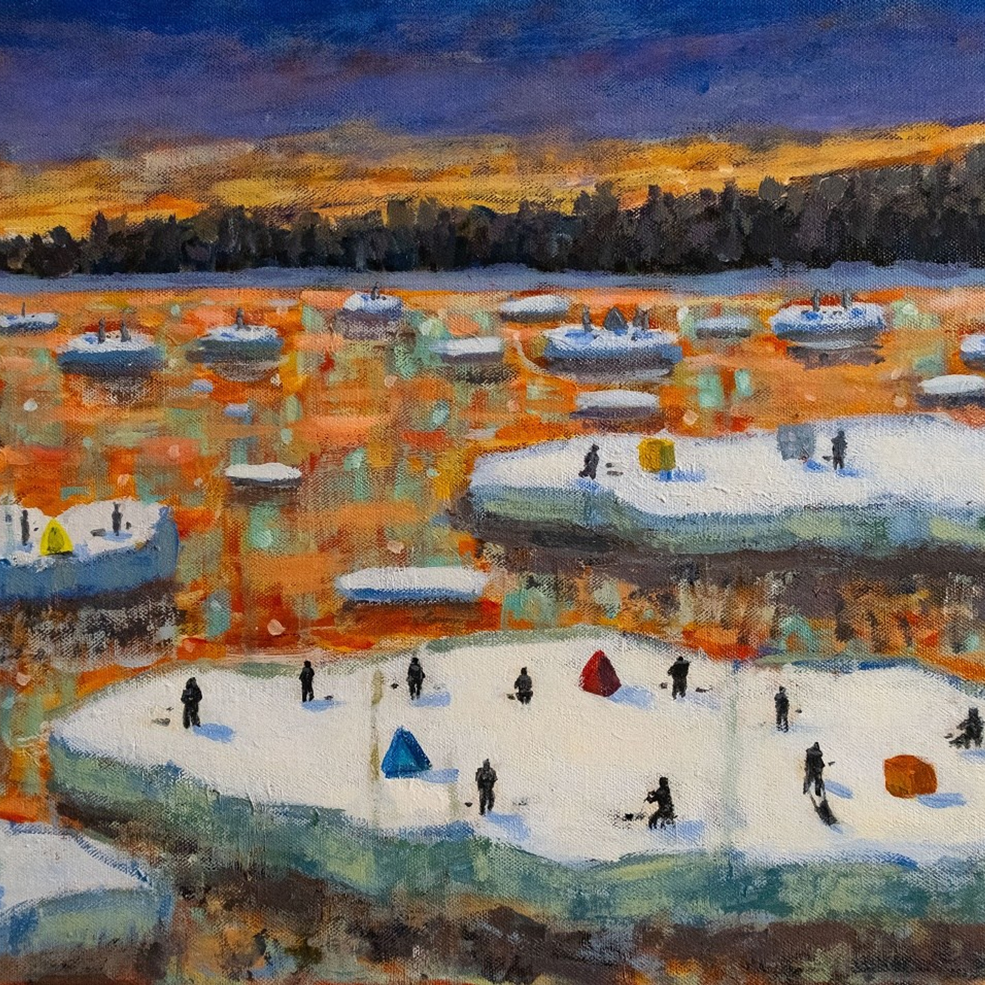 Весенняя рыбалка по-сахалински. Художник, фотограф Ирина Тен