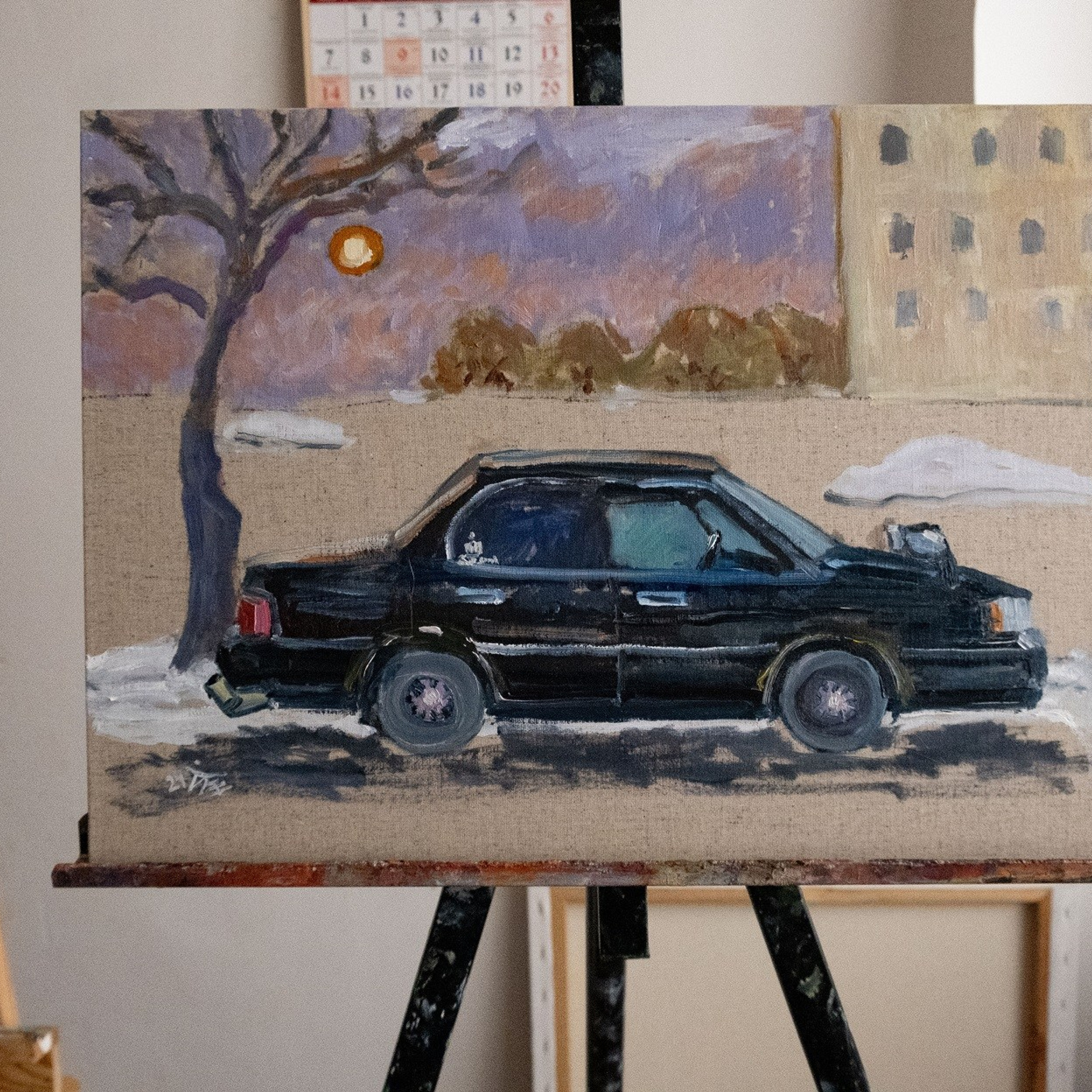 Чёрный кроун. Художник, фотограф Ирина Тен