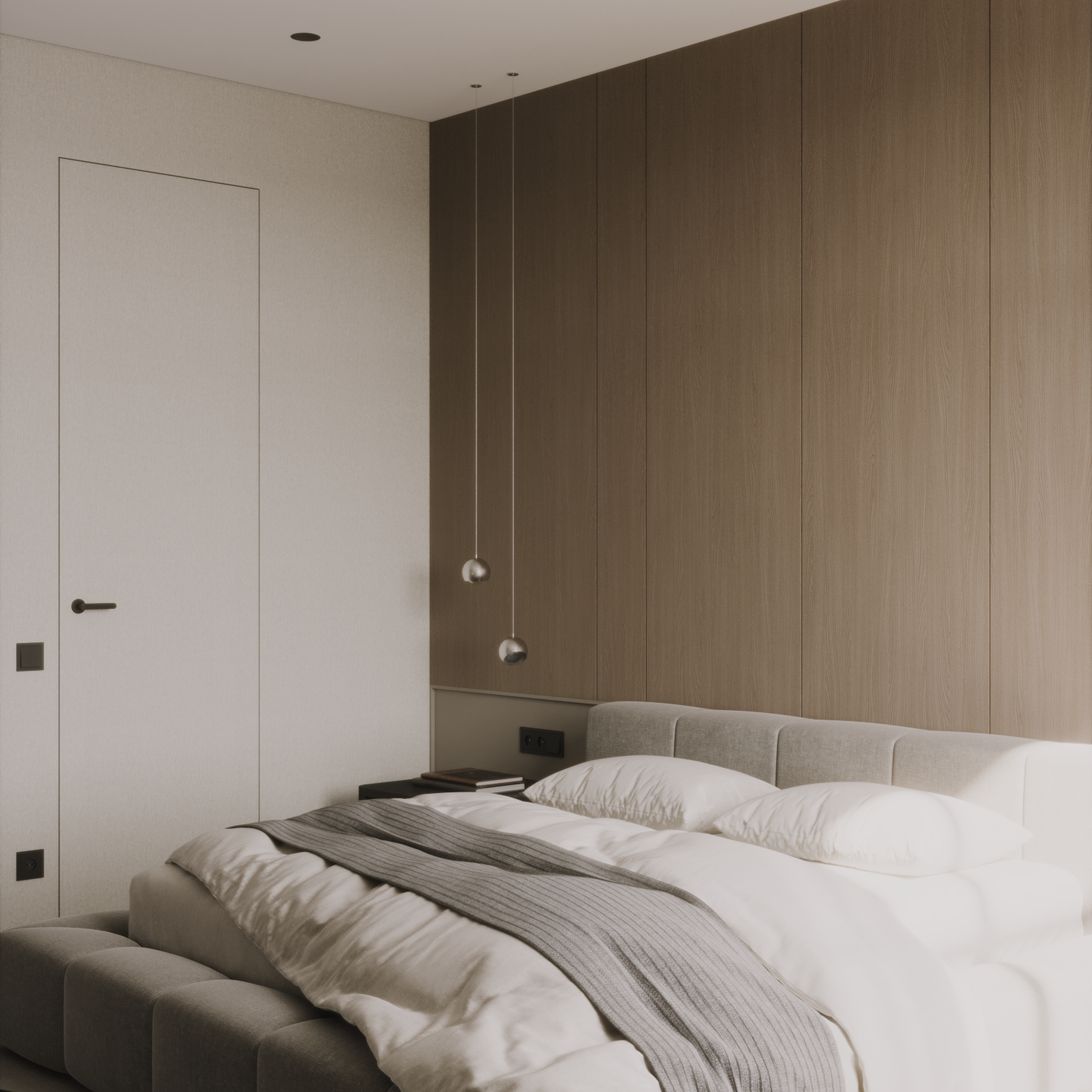 Modern bedroom. 3D-визуализатор интерьеров Анастасия Соколова