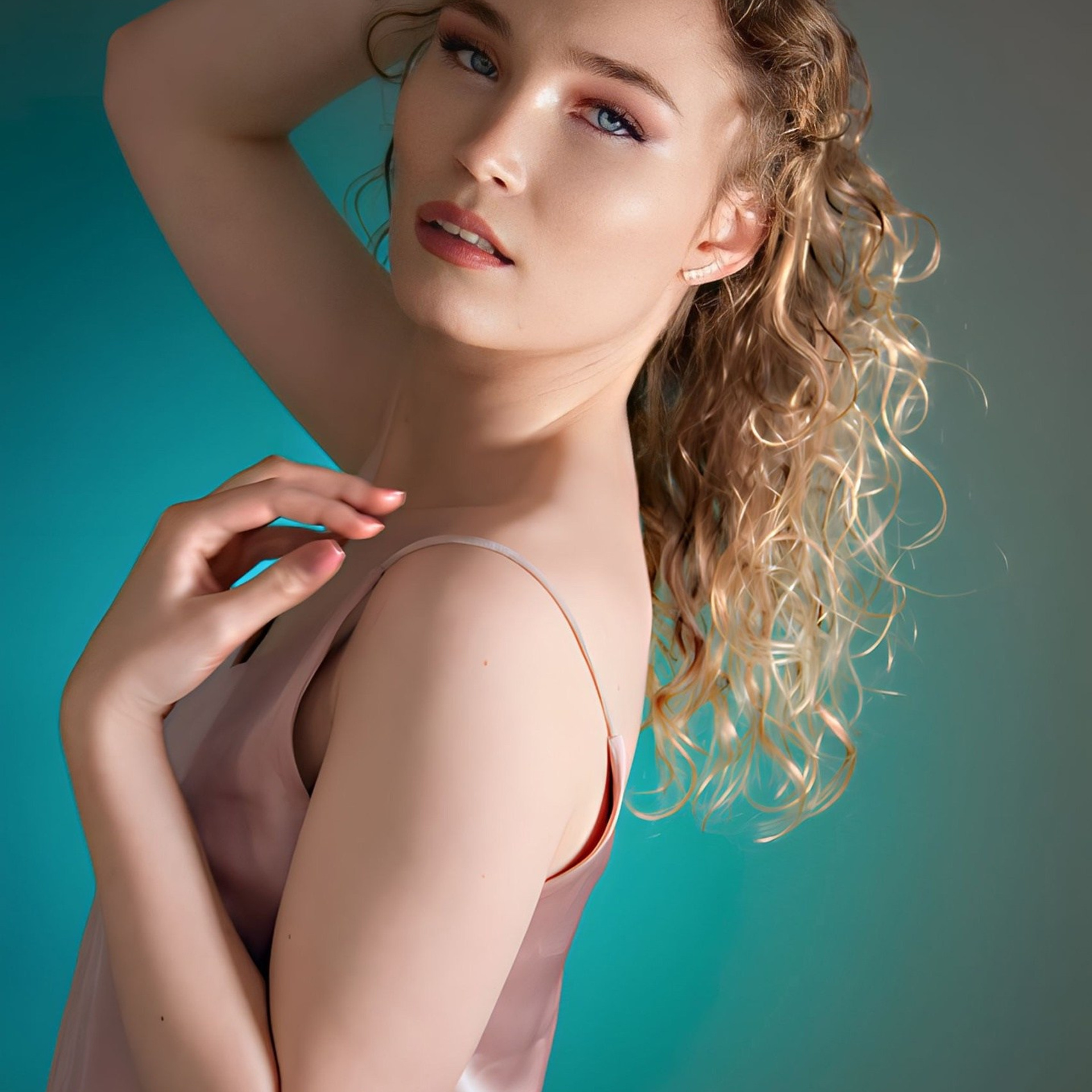 Съемка в студии для Даши