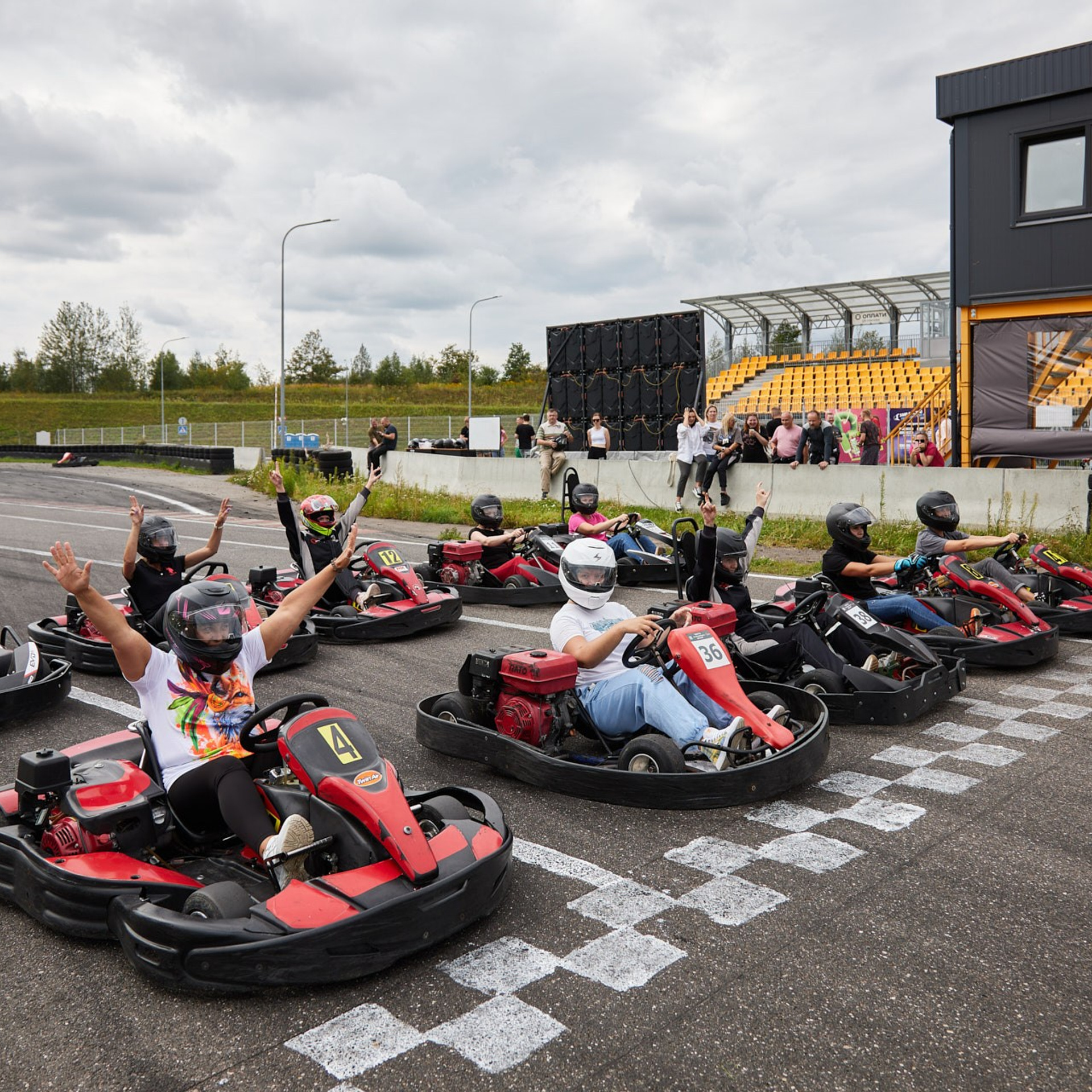 Соревнования по картингу (Стайки)
