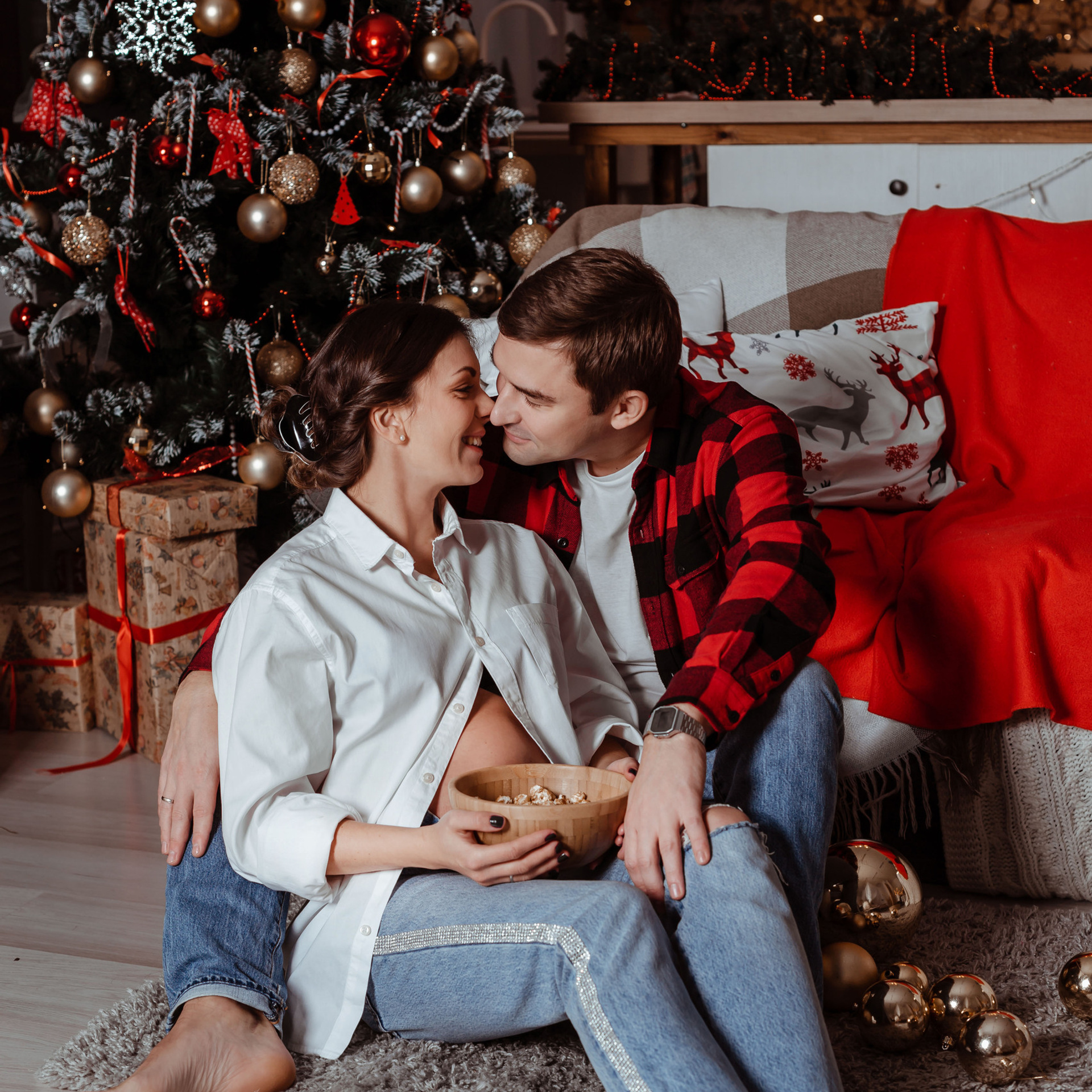 Нежные ребята Олечка и&nbsp;Андрей