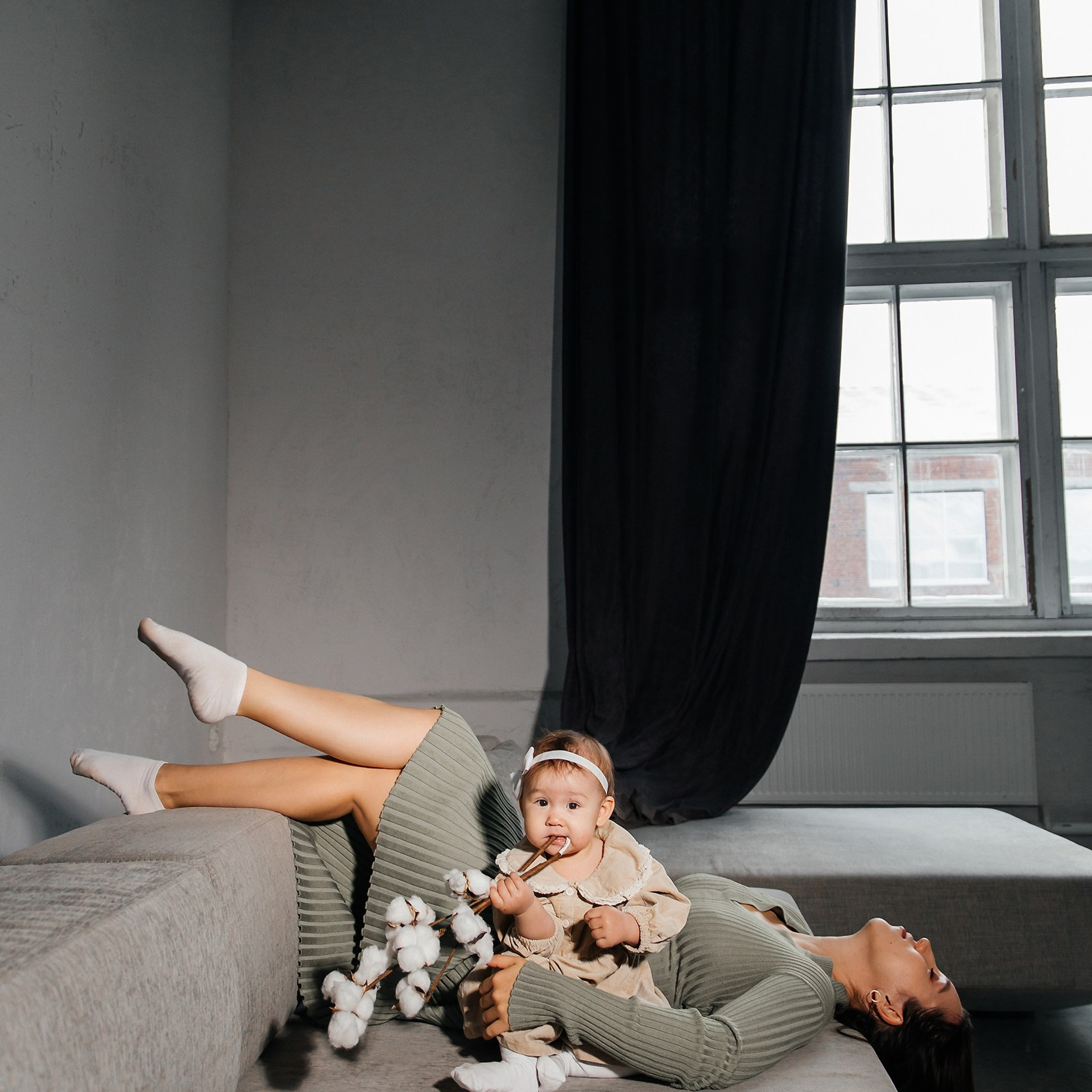 Мама и дочка