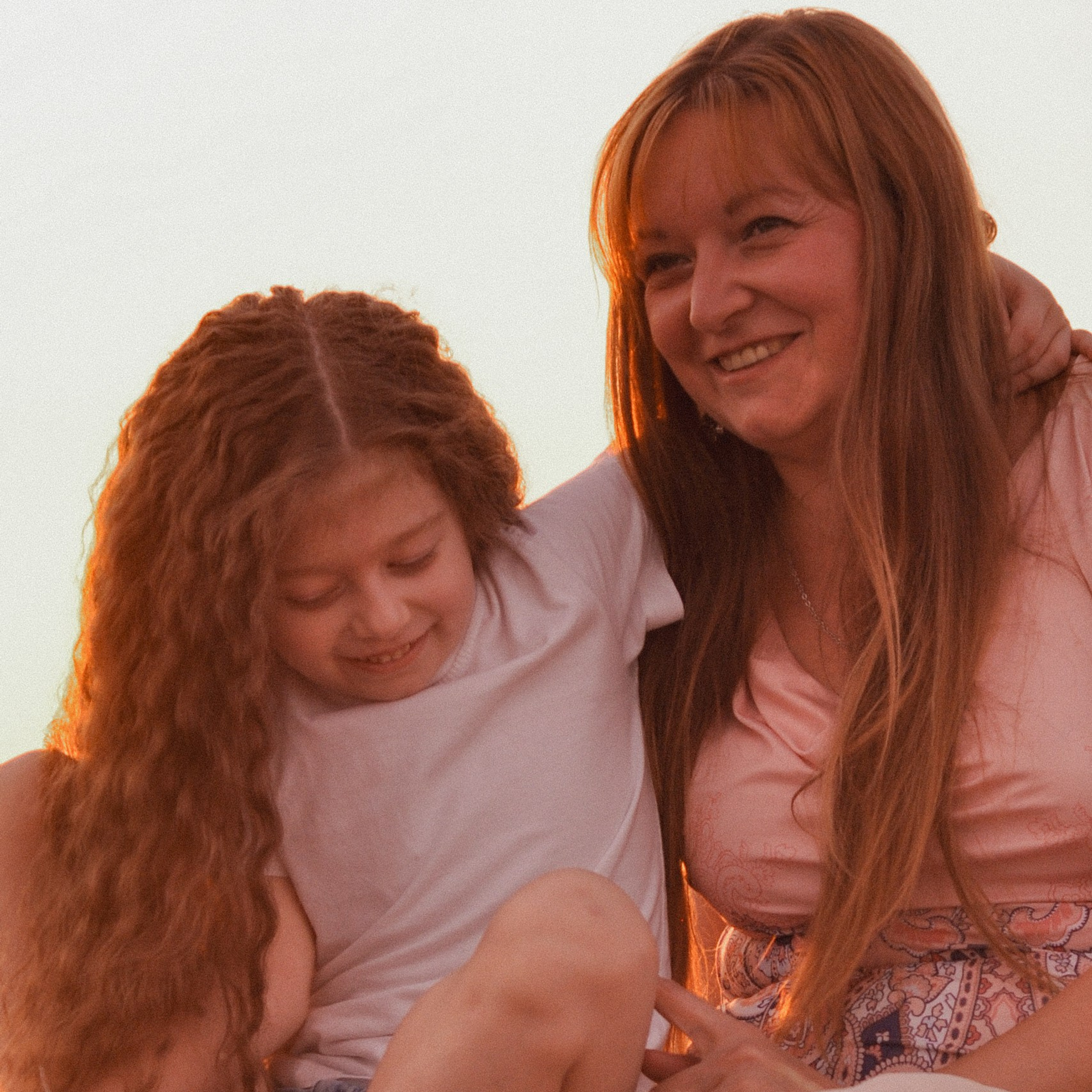 Семейная фотосессия на закате с Людмилой и ее детьми. Сохраню важные для тебя моменты