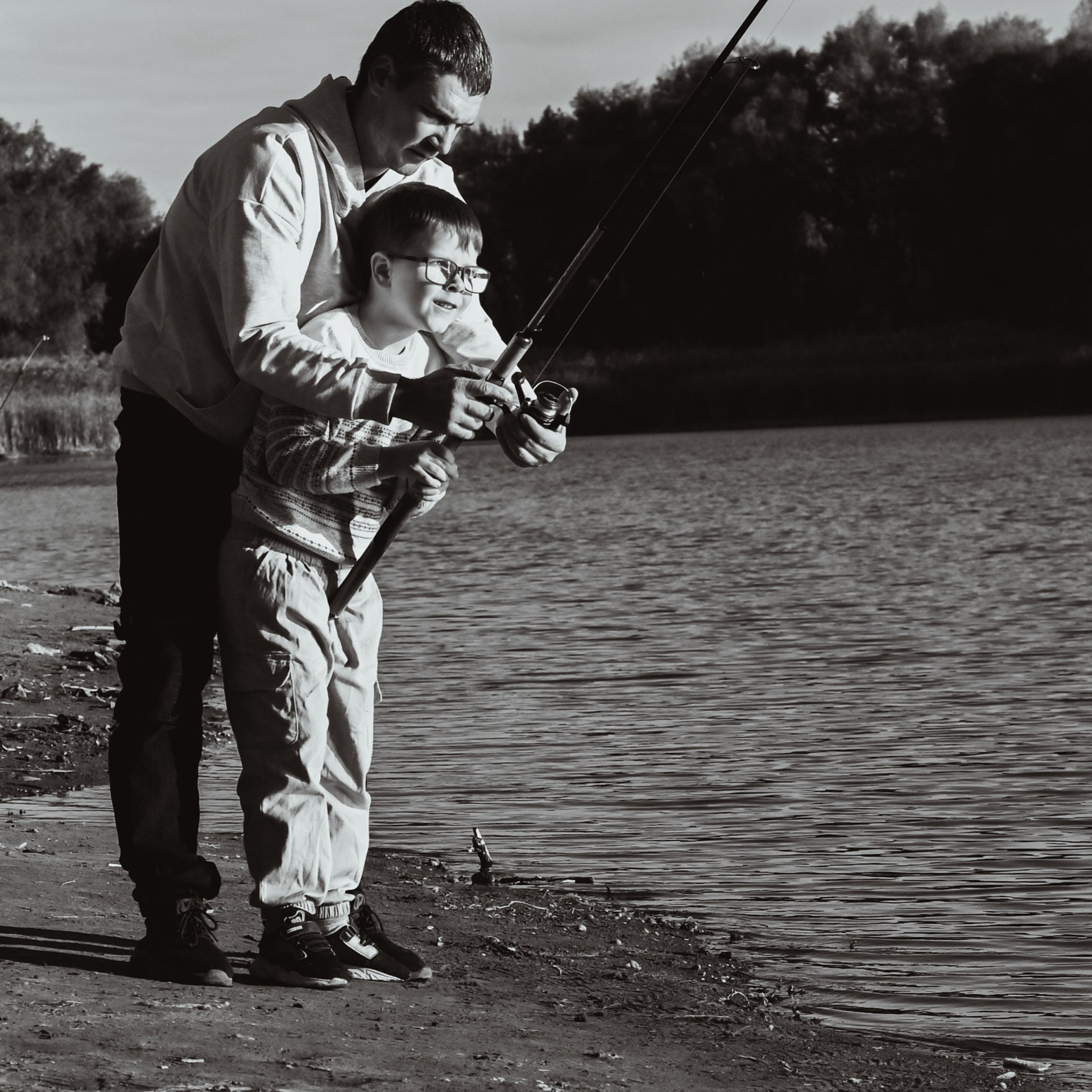 Семейная съемка у озера. Сохраню важные для тебя моменты