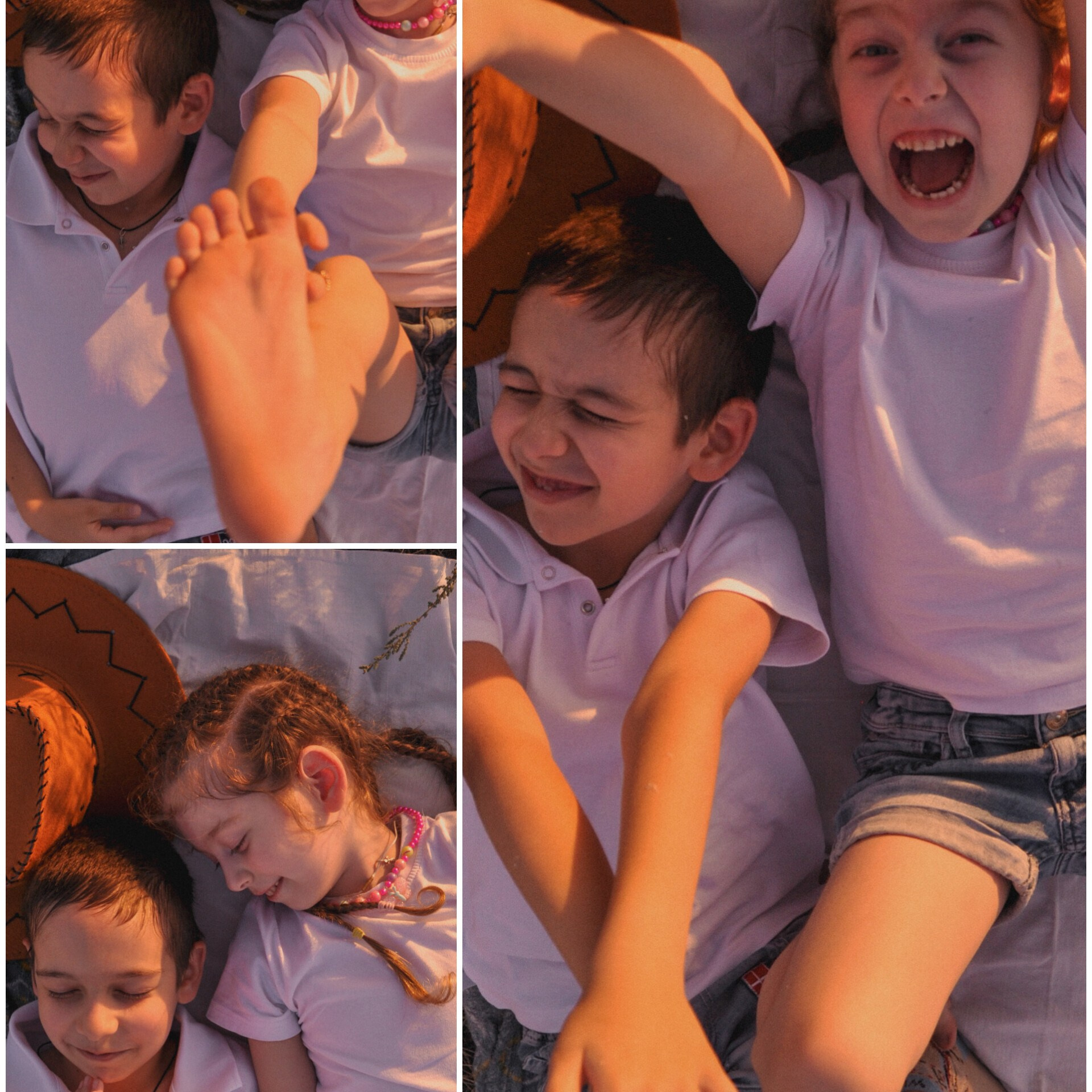 Семейная фотосессия на закате с Людмилой и ее детьми. Сохраню важные для тебя моменты