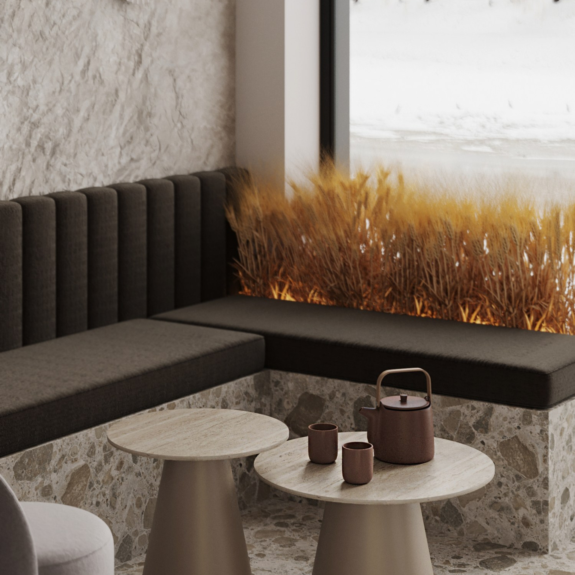 Салон красоты 125 м² // строительство. Дизайнер интерьера | kolchanova.dsgn