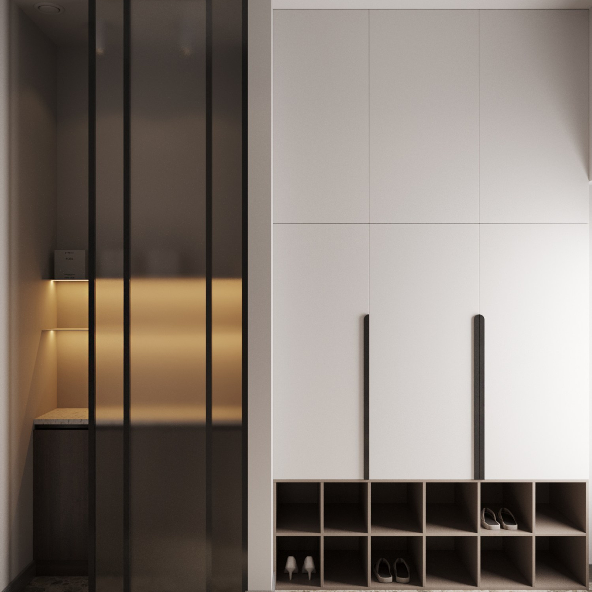 Салон красоты 125 м² // строительство. Дизайнер интерьера | kolchanova.dsgn