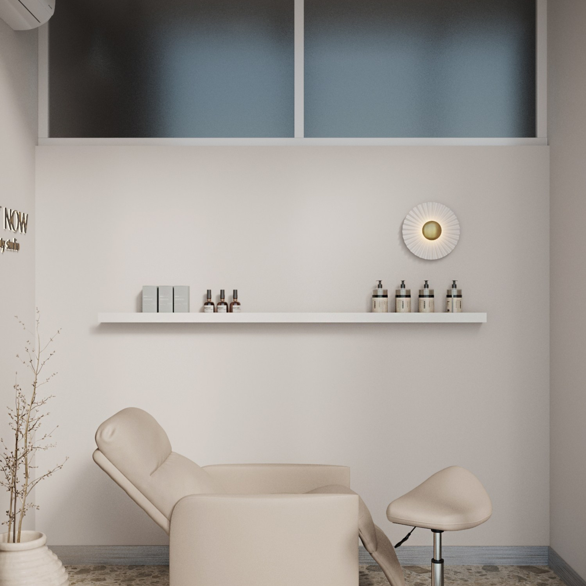 Салон красоты 125 м² // строительство. Дизайнер интерьера | kolchanova.dsgn