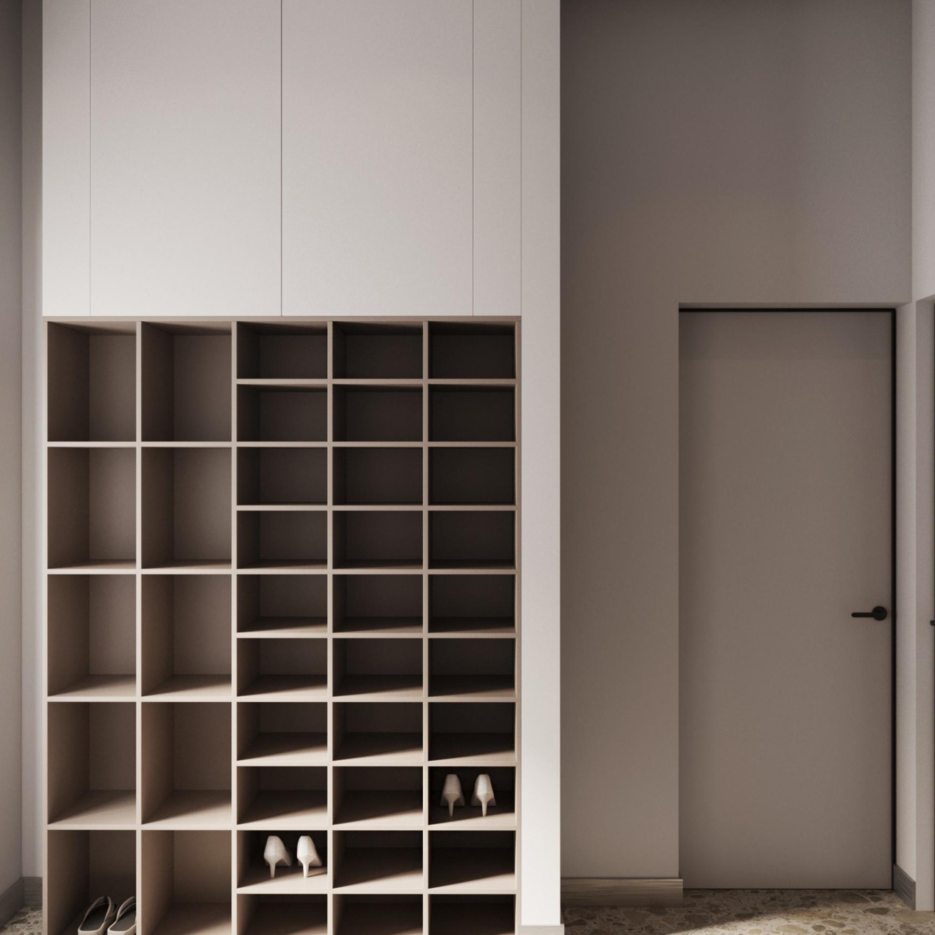 Салон красоты 125 м² // строительство. Дизайнер интерьера | kolchanova.dsgn