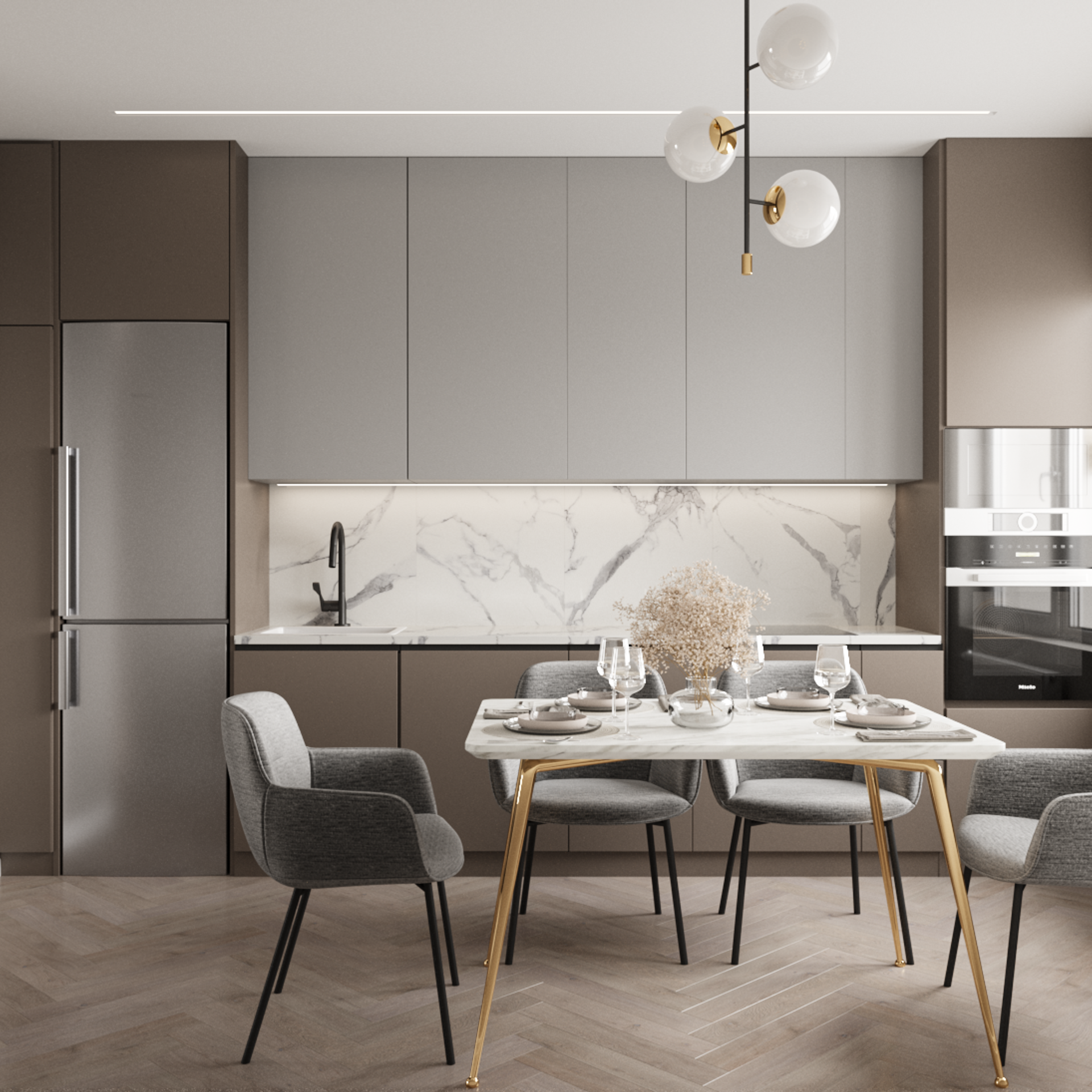 Квартира в современном стиле