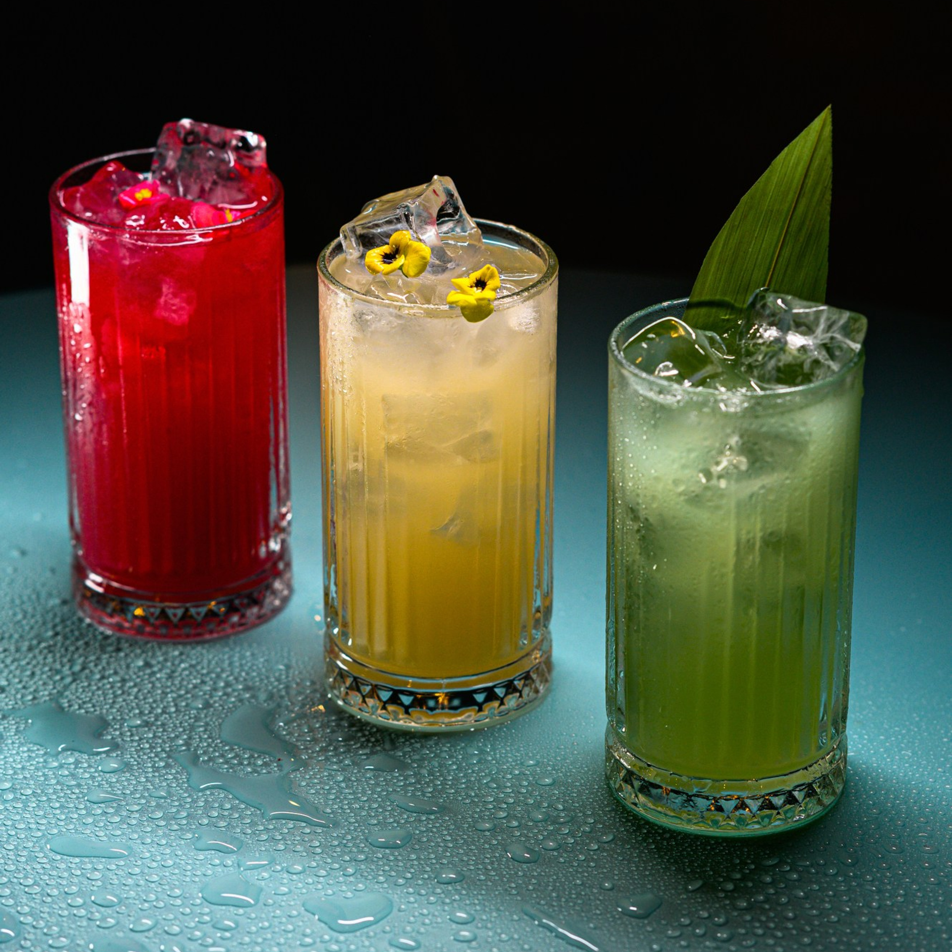 Glitter bar menu