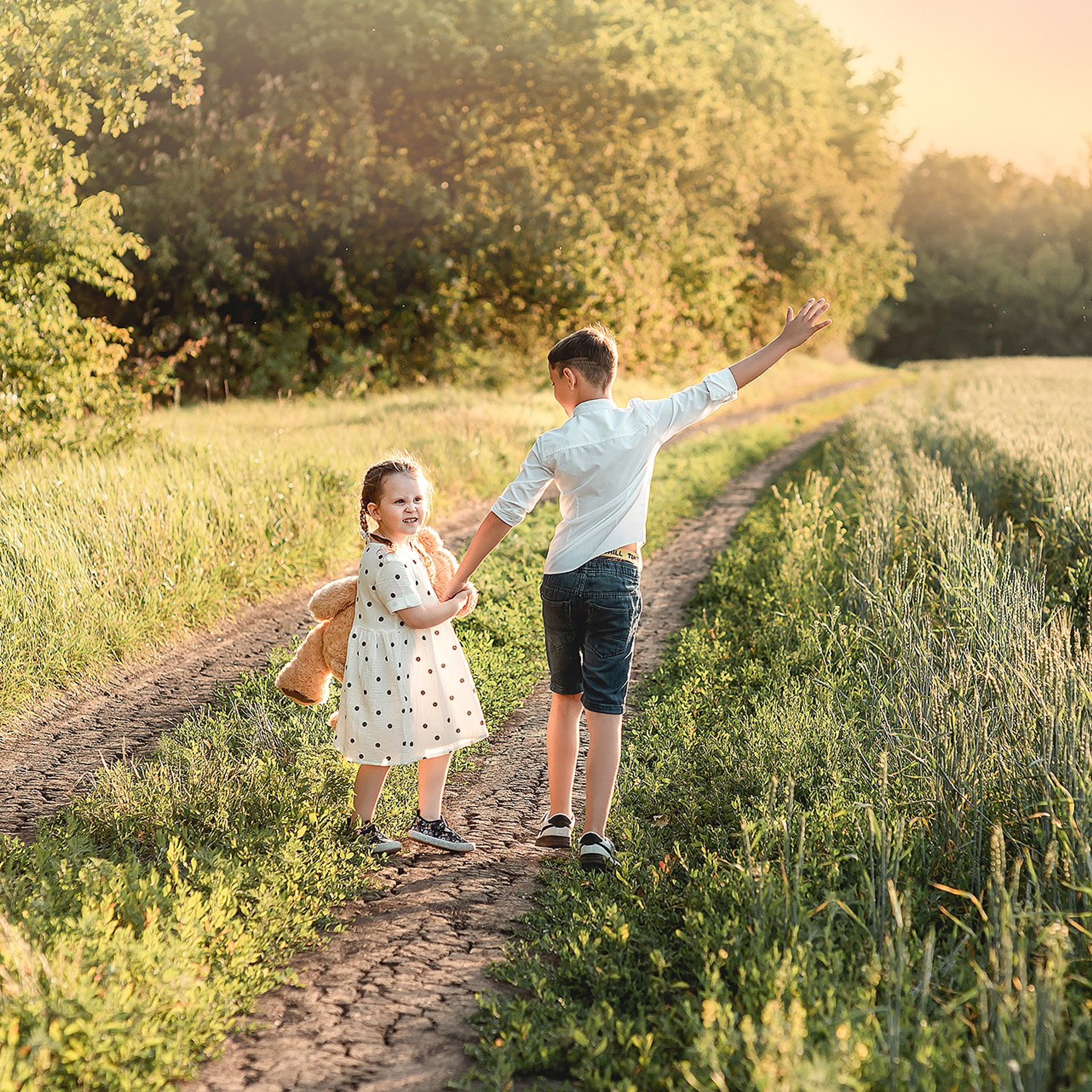 Съемка в полях 2024