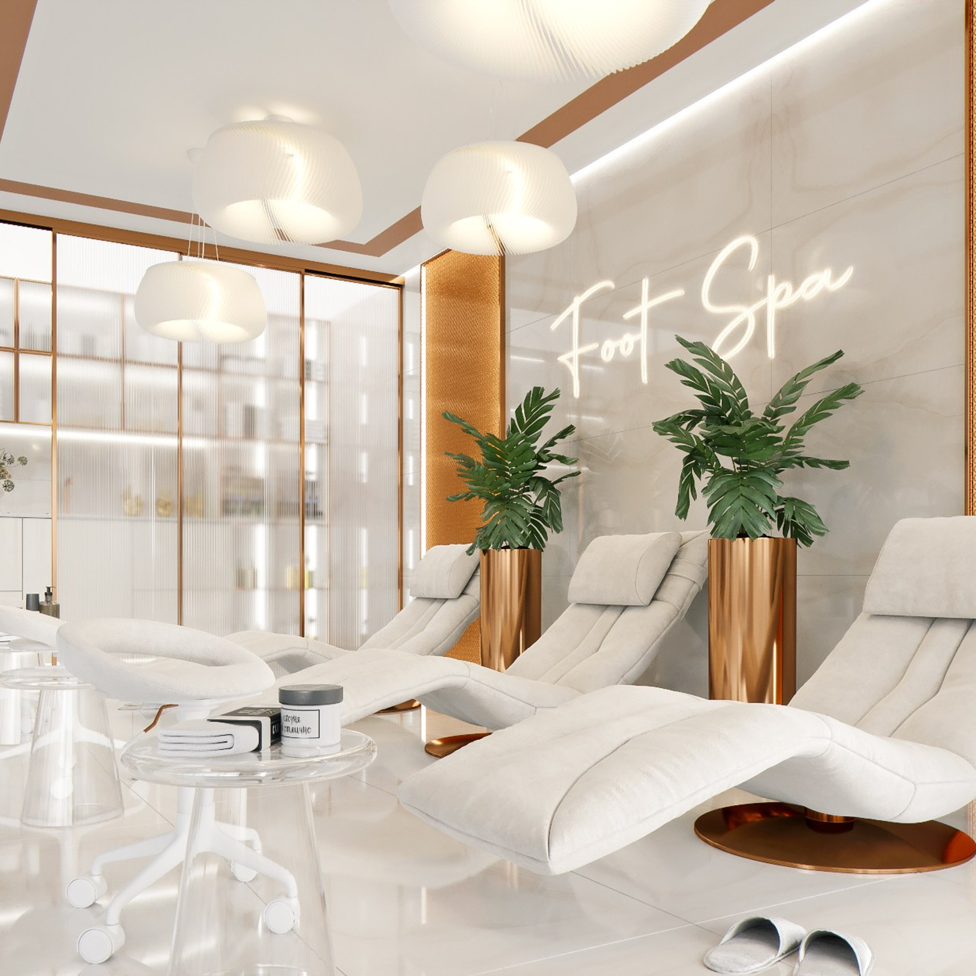 Эскиз для салона красоты «Hair Club»