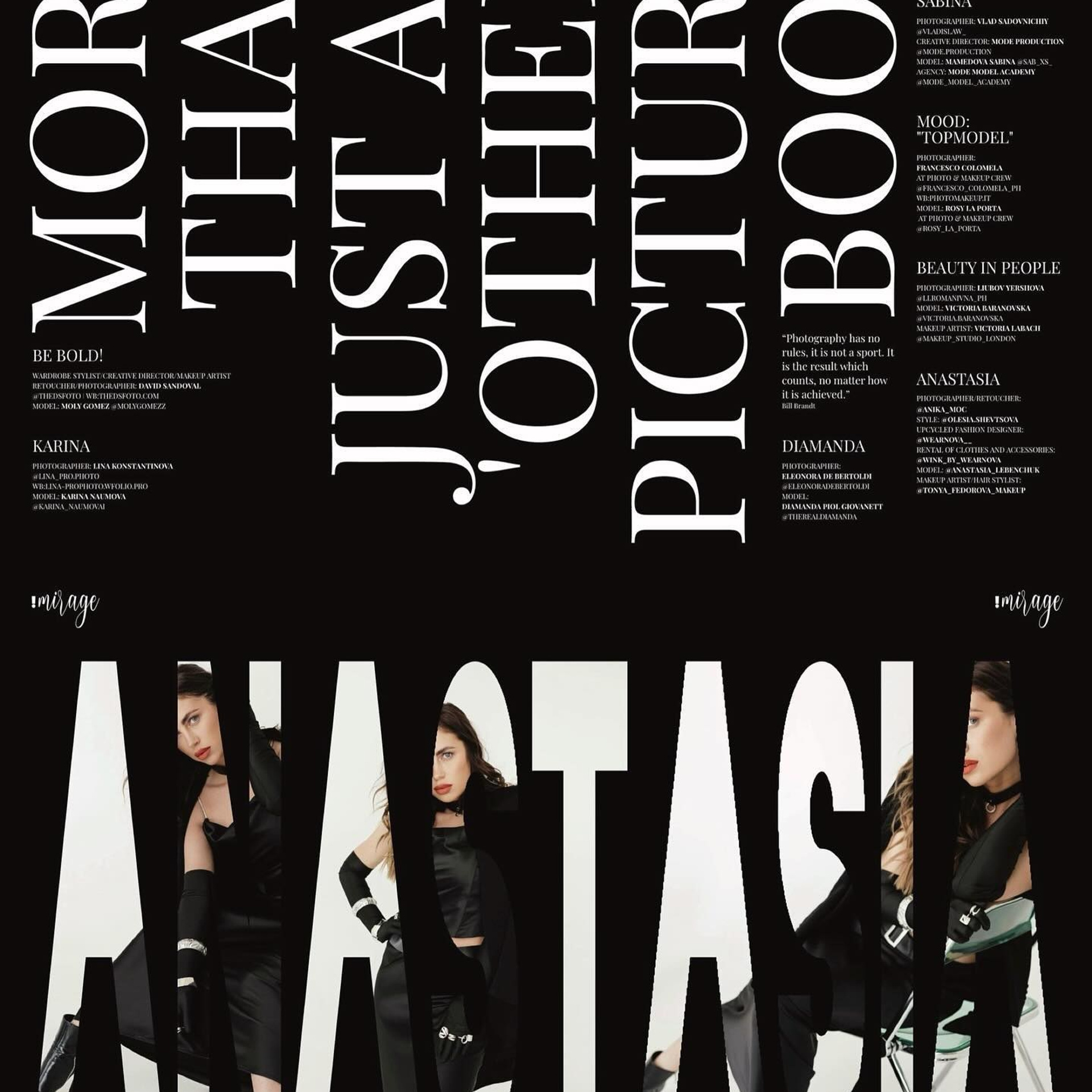 Публикации в журналах. Anika Moc