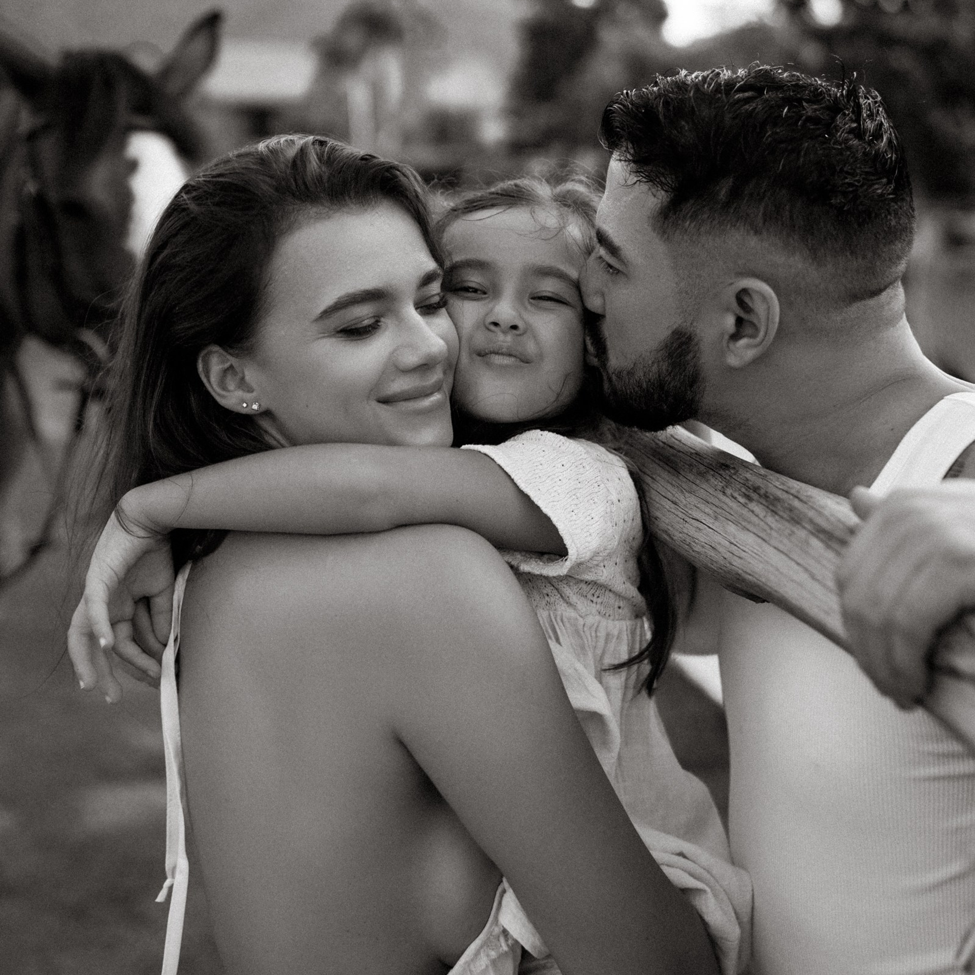 Юлия, Сергей и Николь