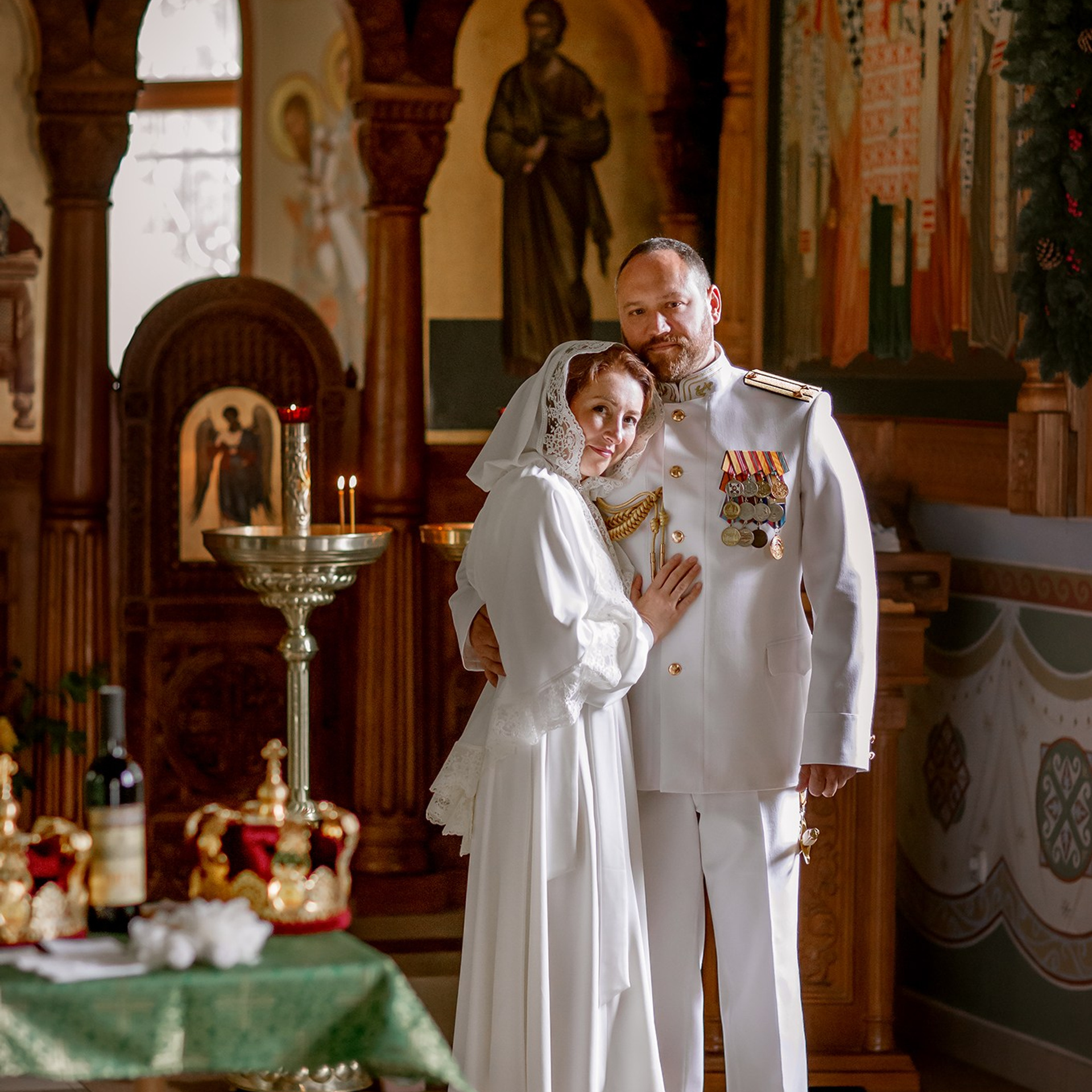 Венчание Анастасии и Романа