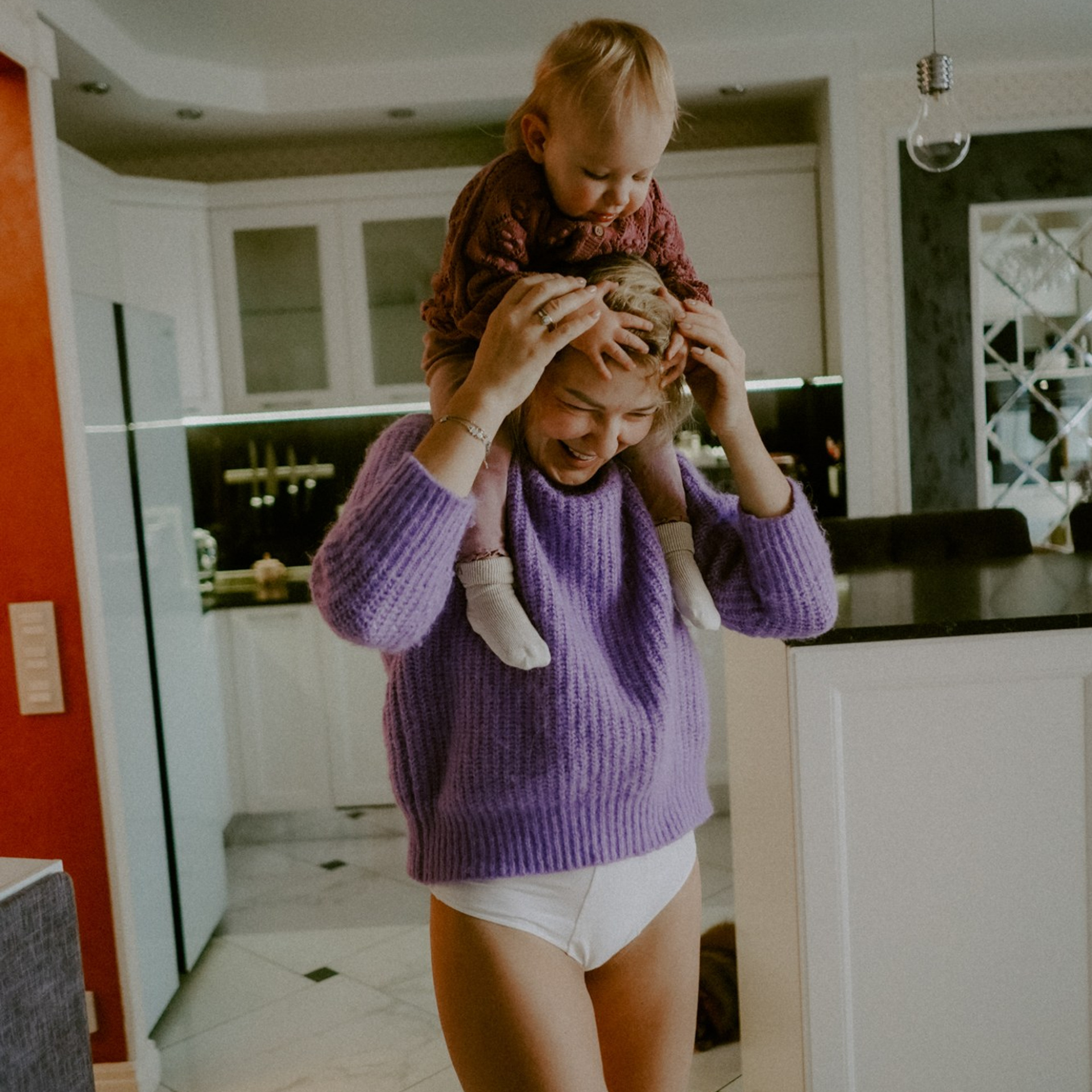 Домашняя съемка — Саша и Сеня