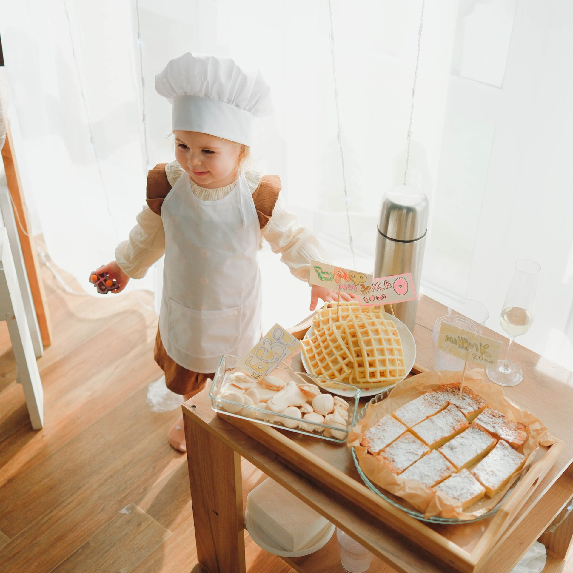 ребенок пекарь