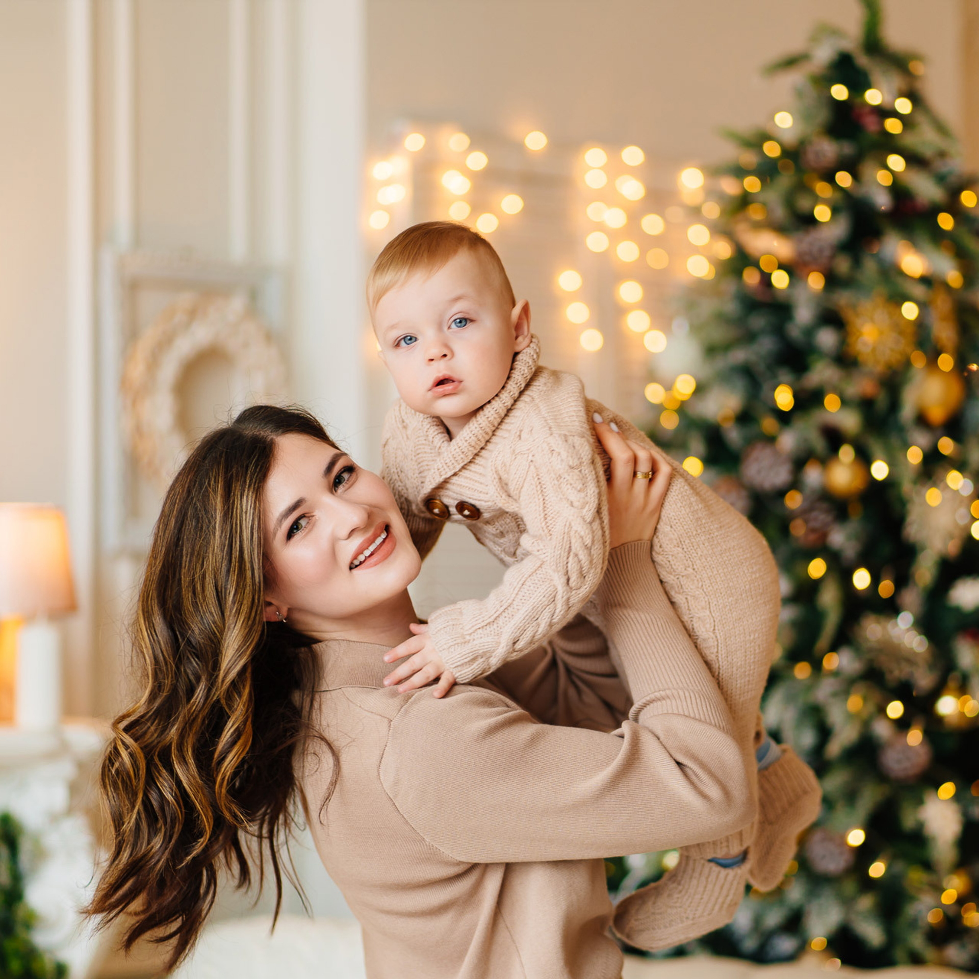 Новогодняя фотосессия и годик малышу. Фотограф: Андрей Сайфутдинов. Свадебный и семейный фотограф в Ростове-на-Дону. Андрей Сайфутдинов