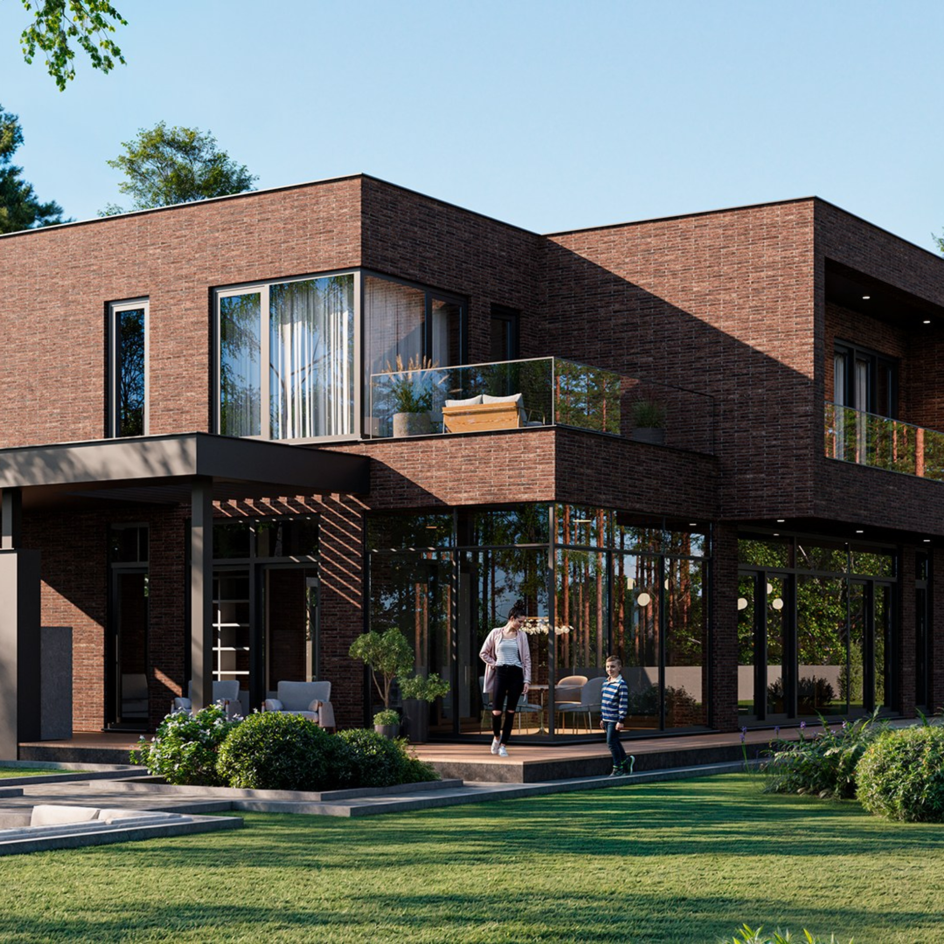 Проект жиого дома «Semai ie»