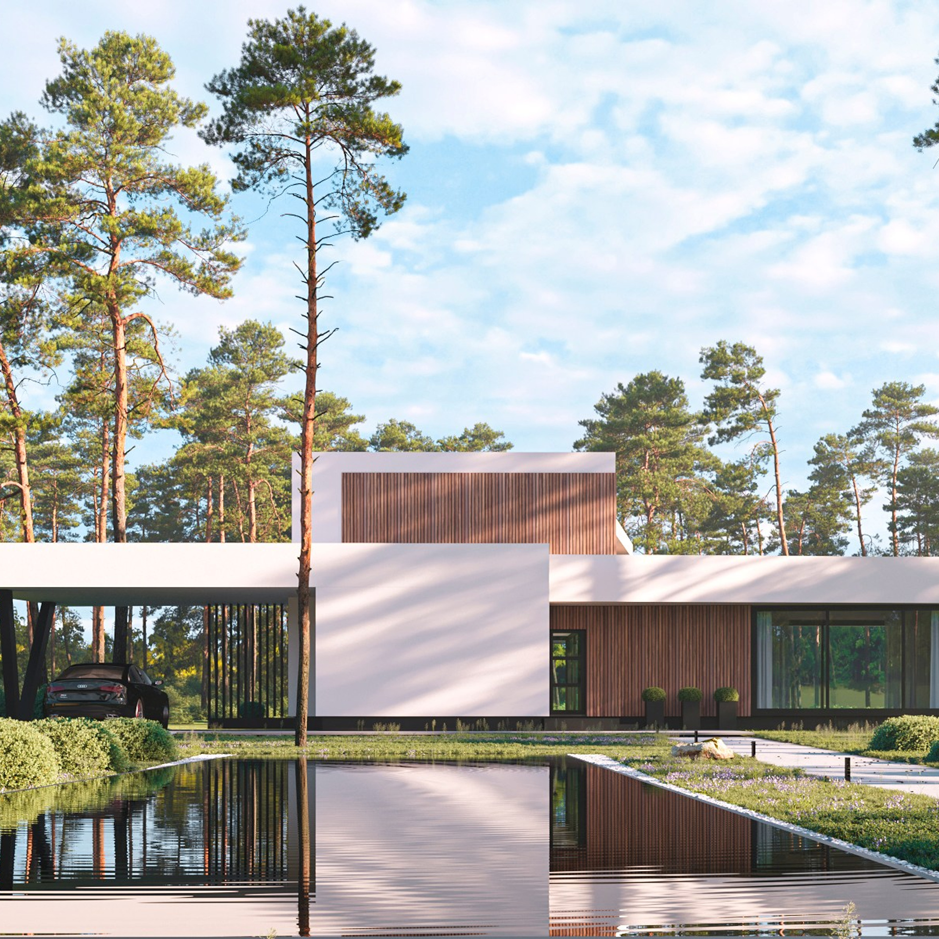 Дом «Sommelier» над водой