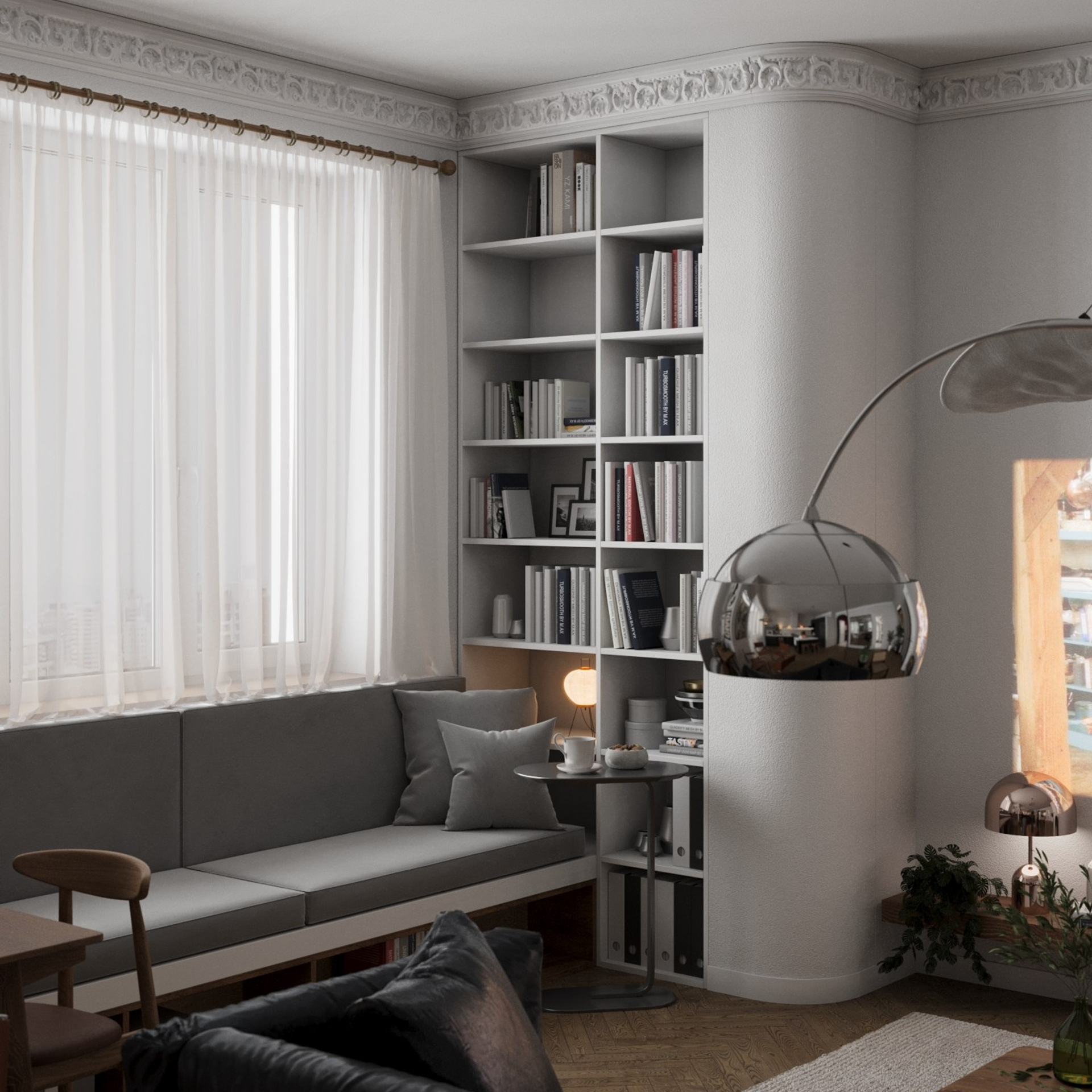 Кухня-гостиная