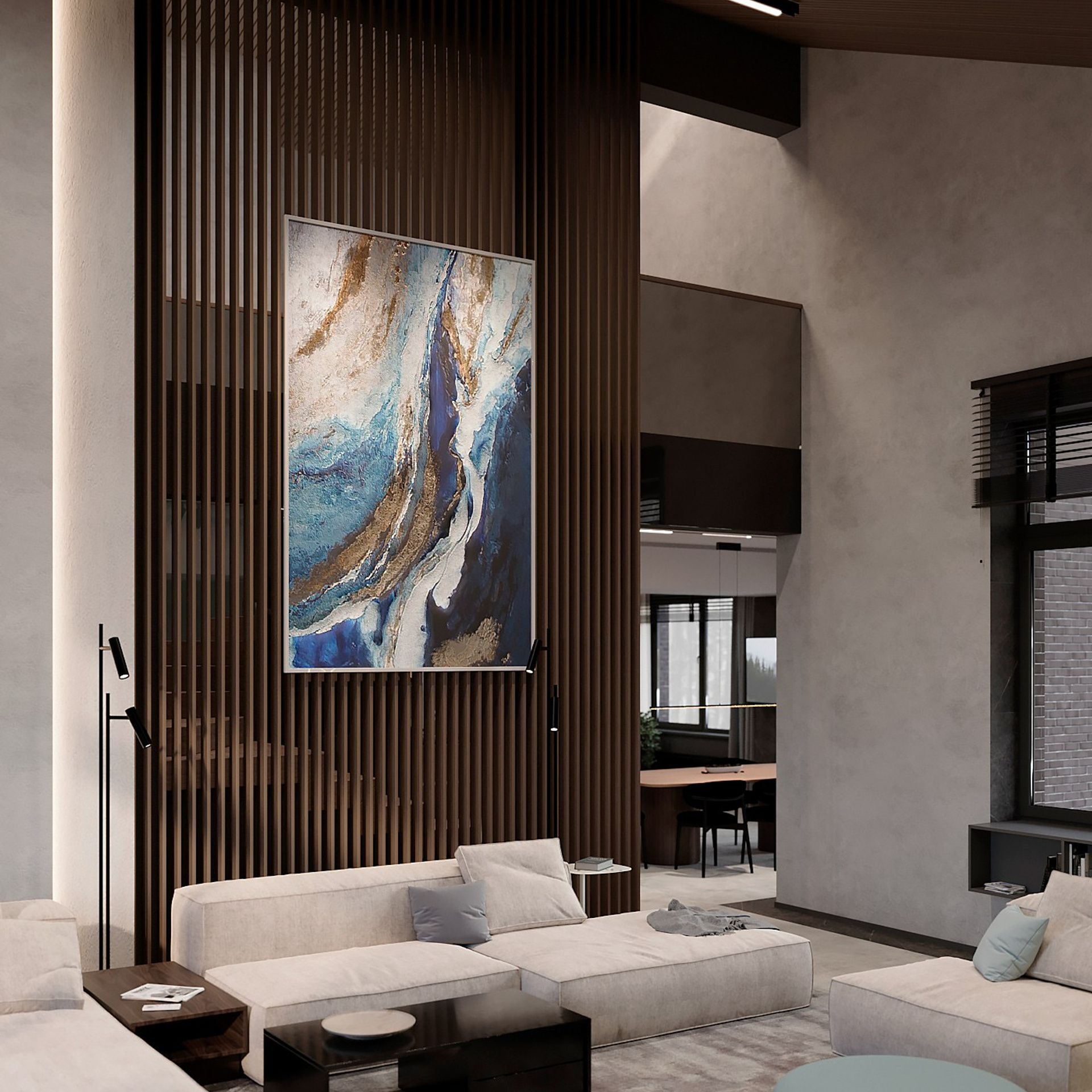 Гостиная (1 этаж)