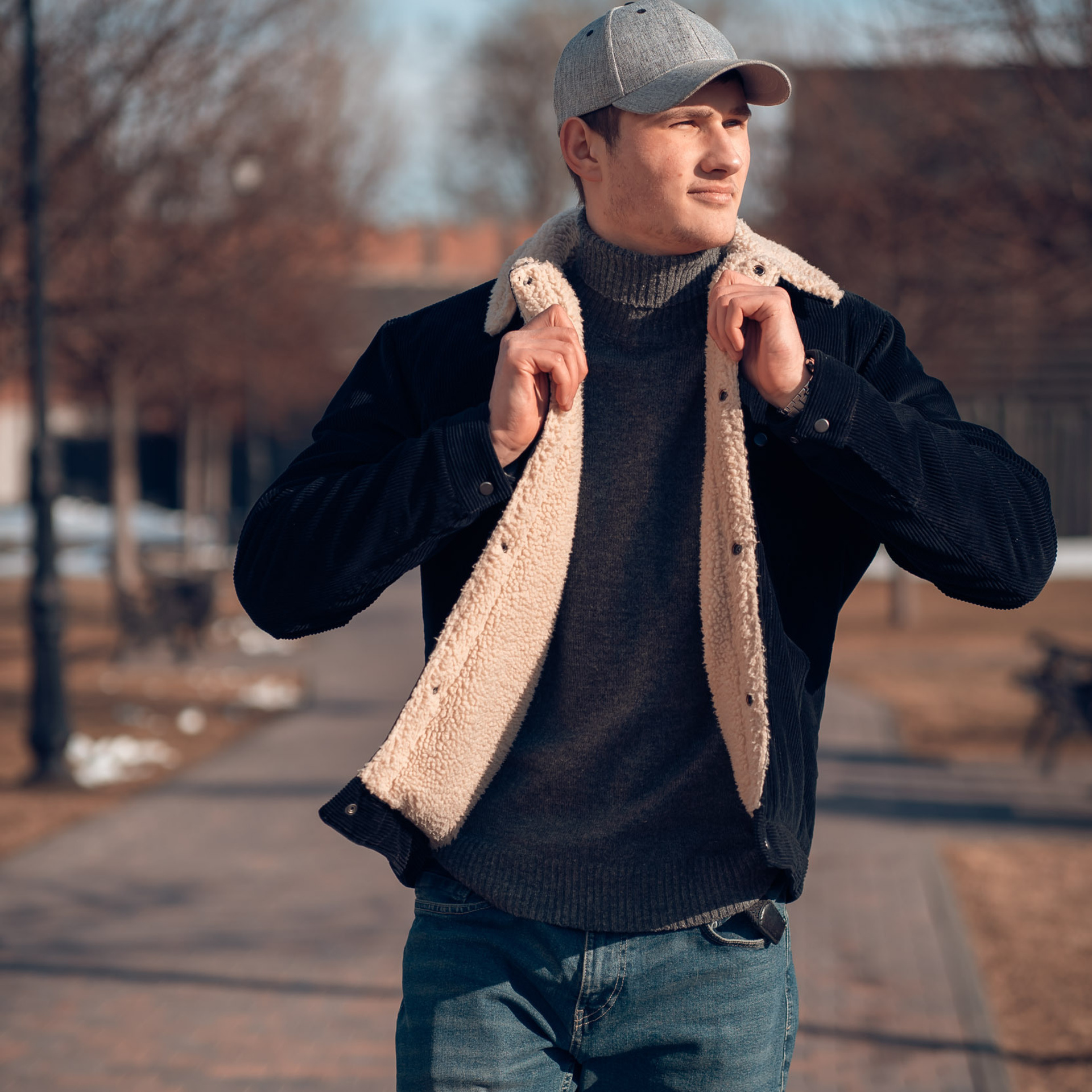 Мужская фотоистория в центре Тулы