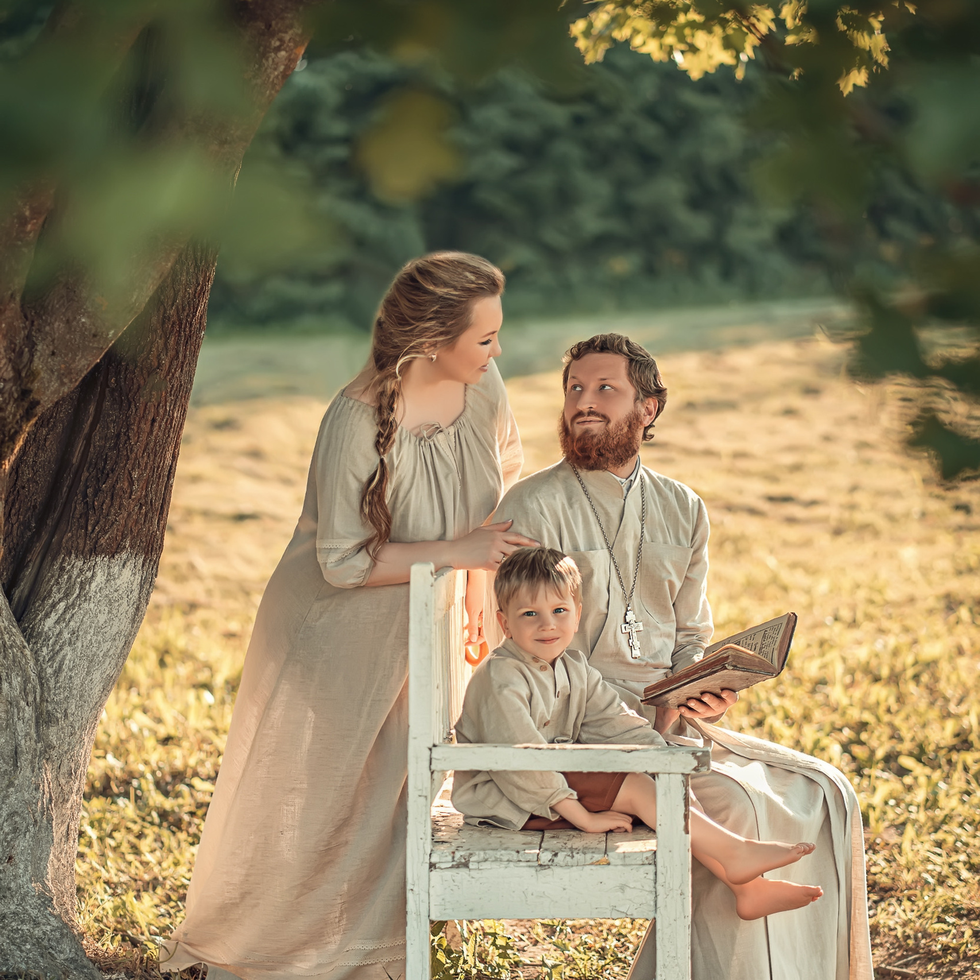 Семейная съемка в Спасском храме г. Солнечногорск